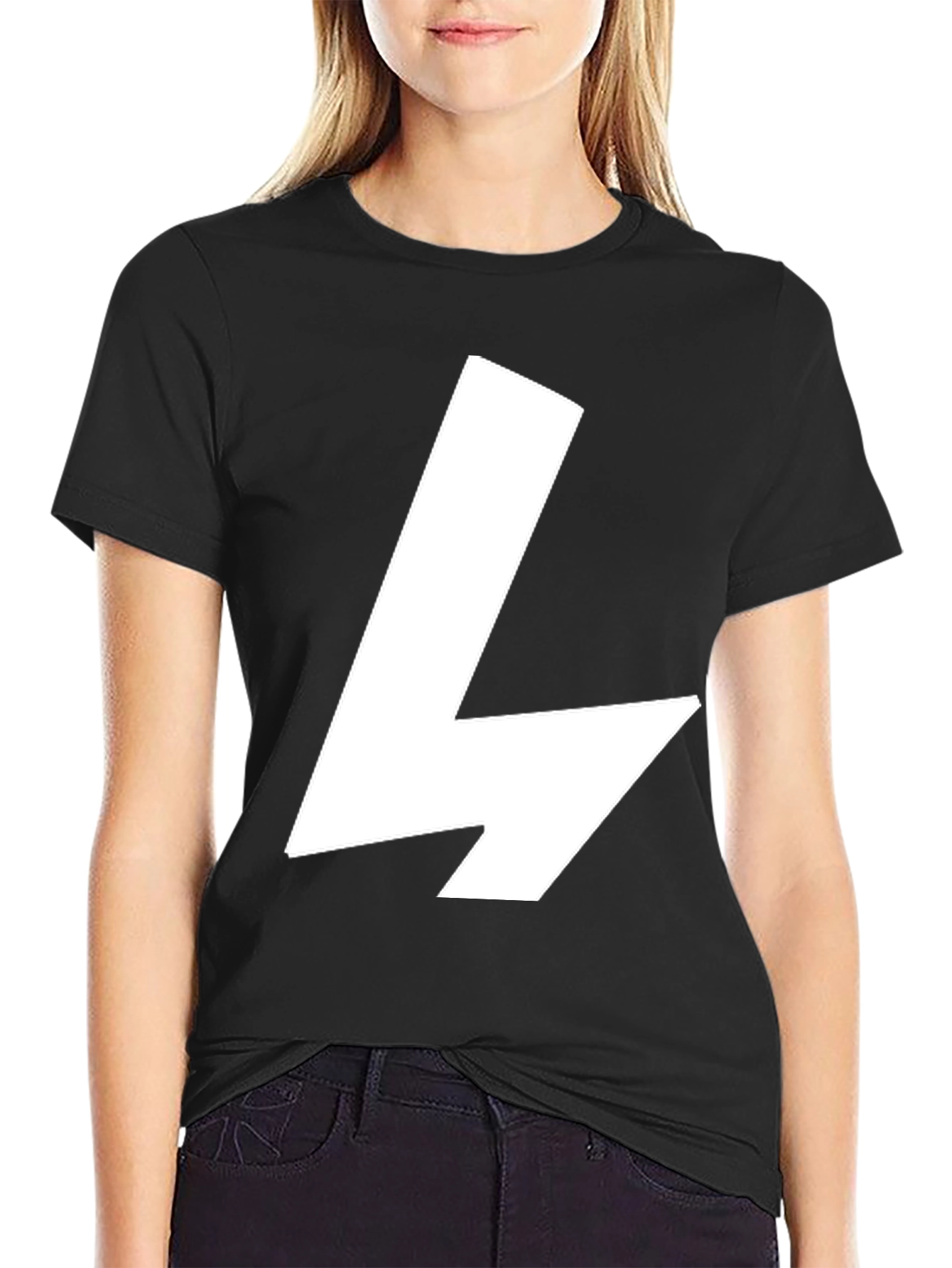 Bold Lightning Bolt Graphic Tee