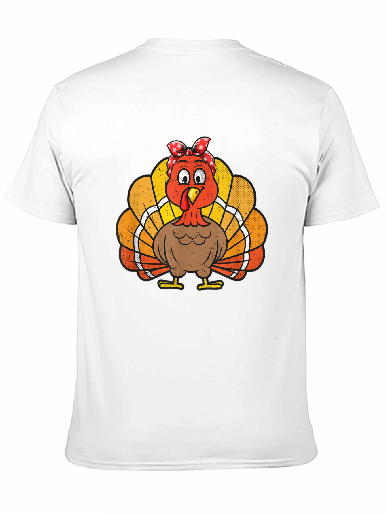 Thanksgiving Turkey Bandana T-Shirt