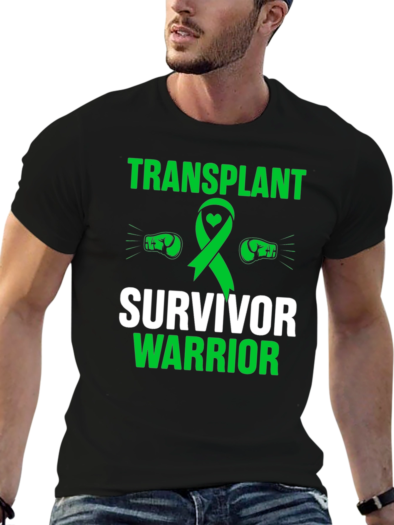 Transplant Survivor Warrior Graphic T-Shirt