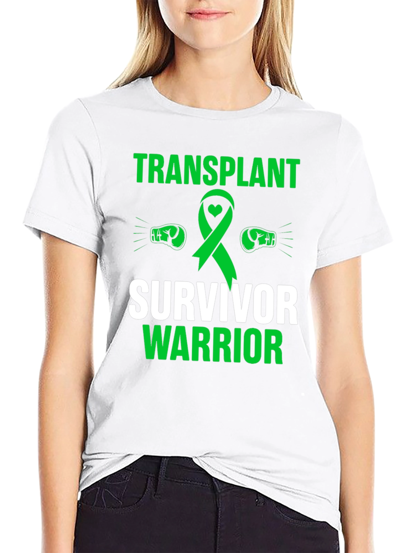 Transplant Survivor Warrior Graphic T-Shirt