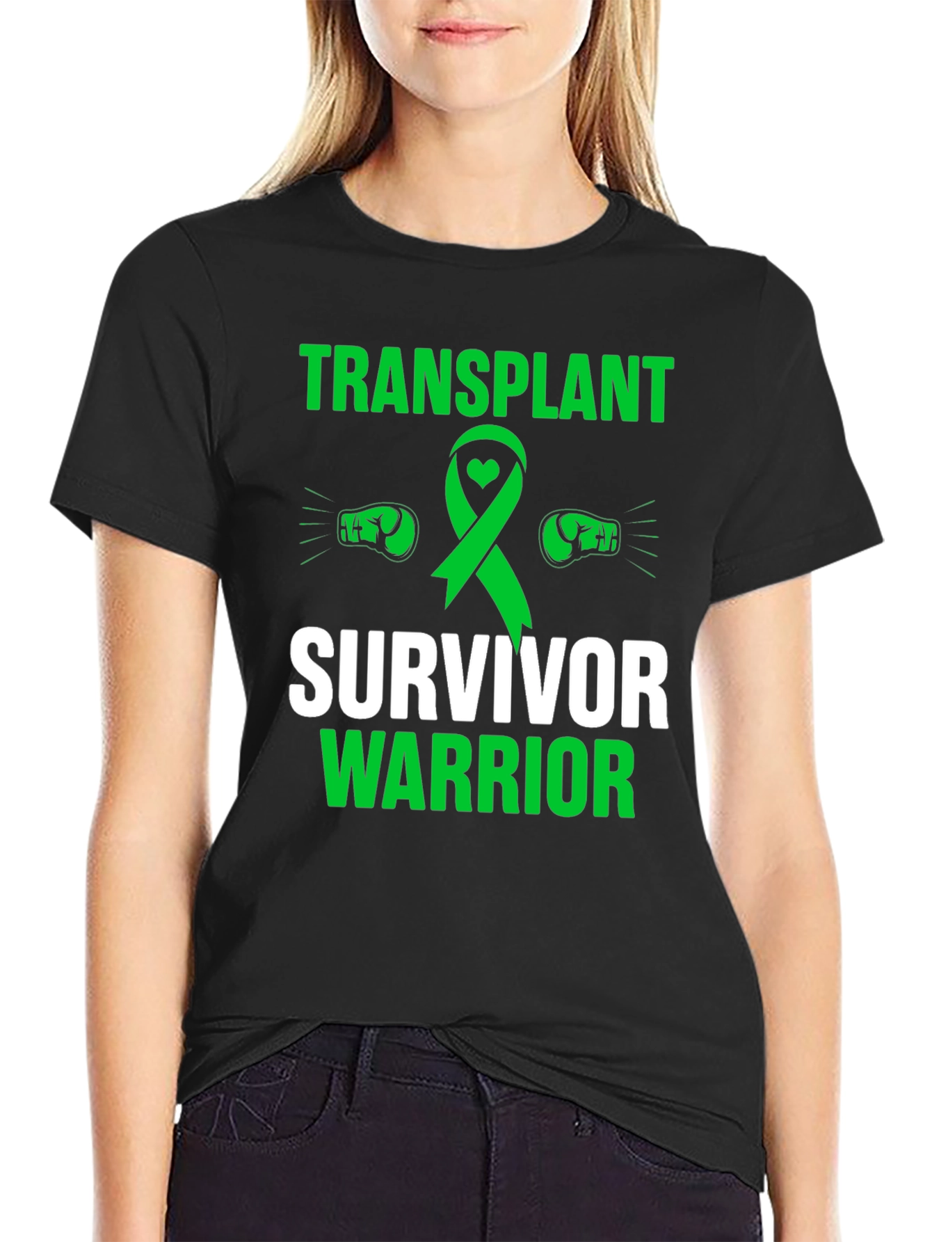 Transplant Survivor Warrior Graphic T-Shirt