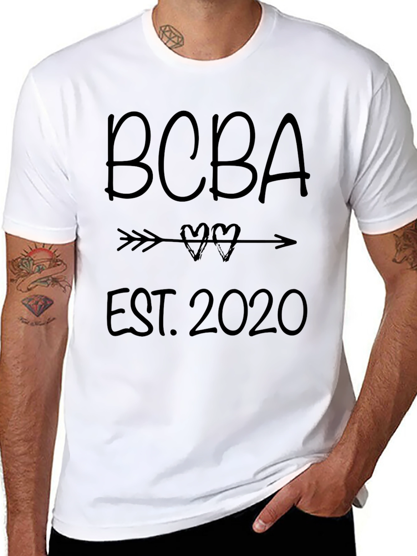 BCBA Est. 2020 Arrow Heart T-Shirt