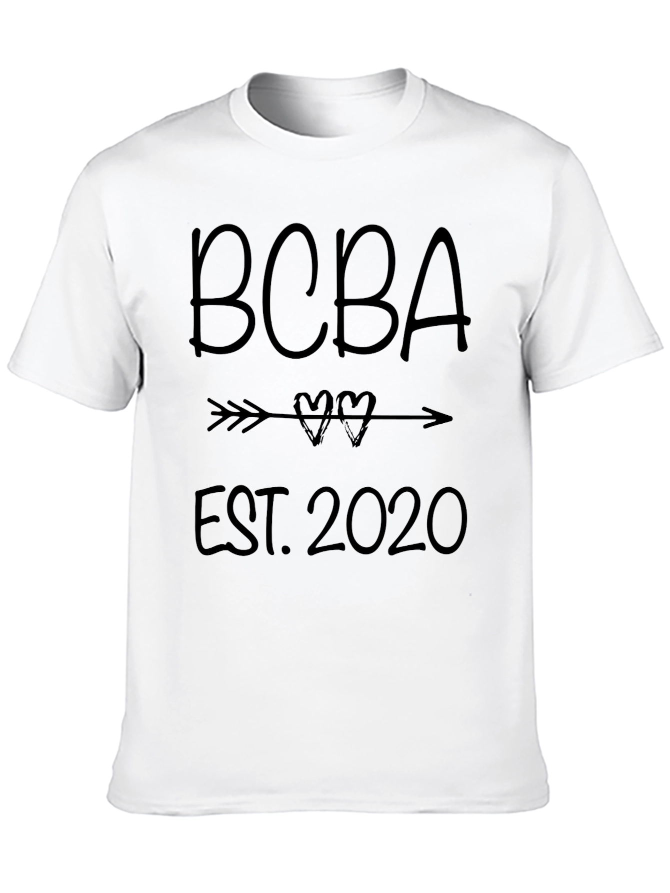 BCBA Est. 2020 Arrow Heart T-Shirt
