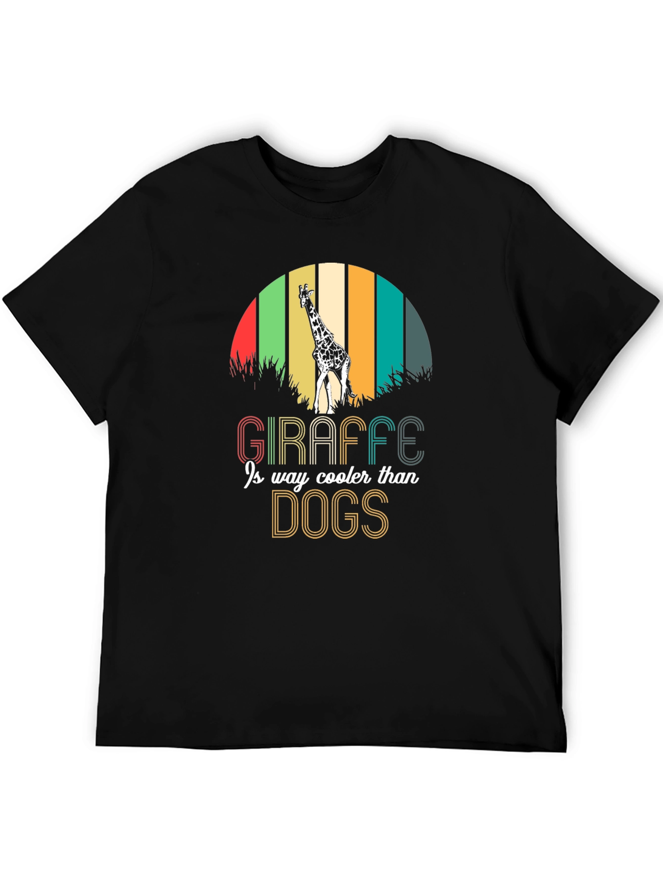 Giraffe Lover Graphic Tee - Cooler Than Dogs