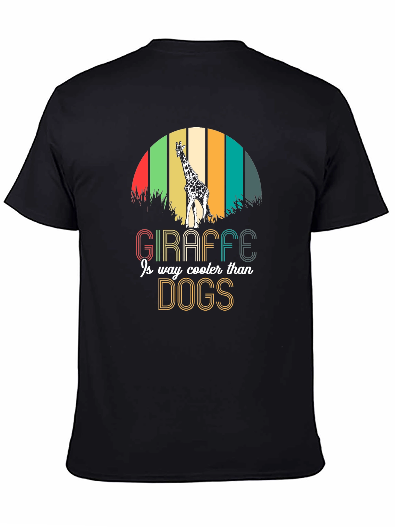 Giraffe Lover Graphic Tee - Cooler Than Dogs