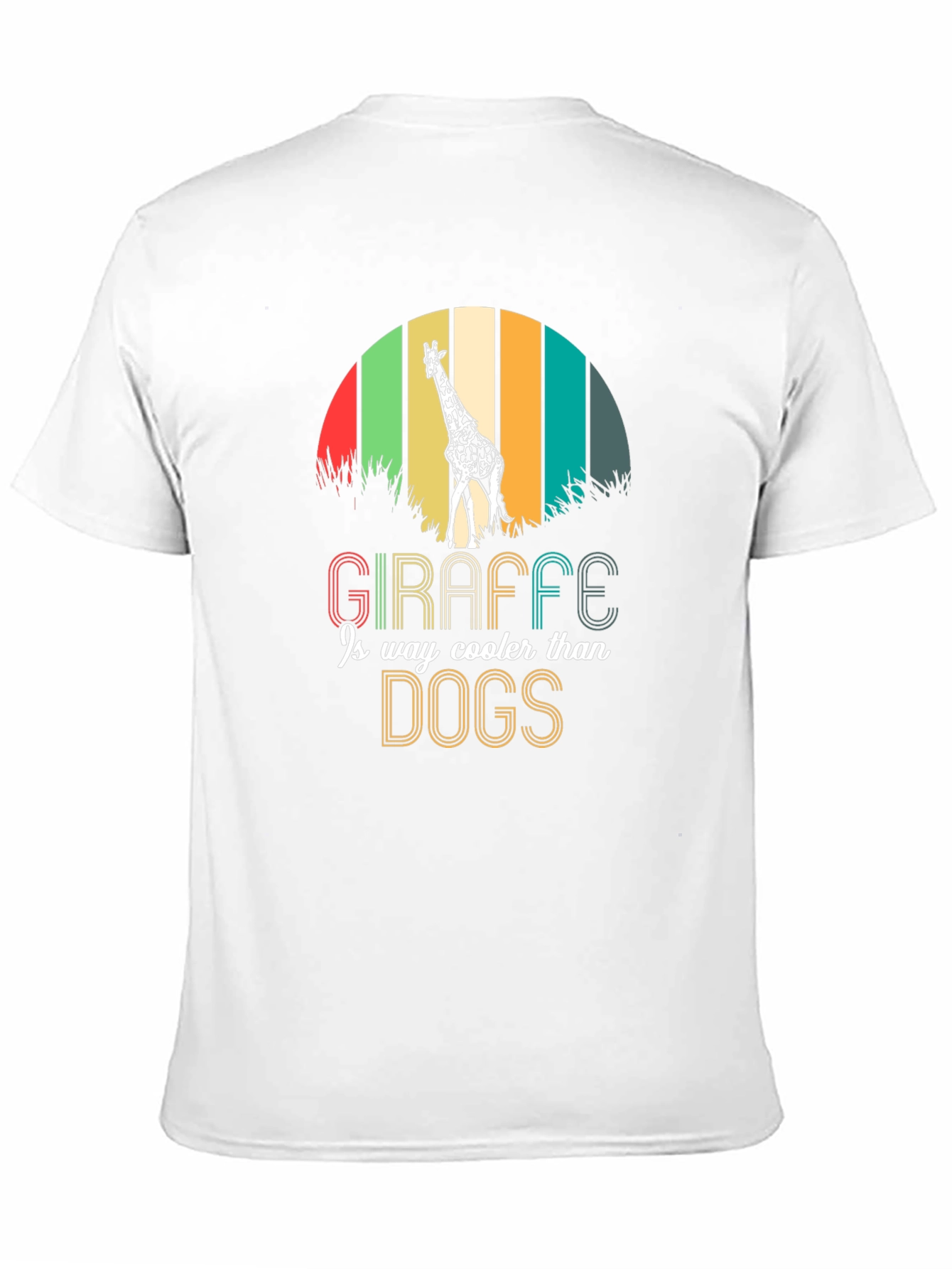 Giraffe Lover Graphic Tee - Cooler Than Dogs