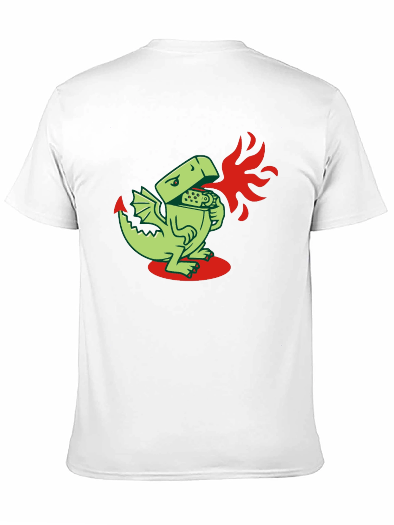 Dragon Lighter Graphic Tee - Unique Design