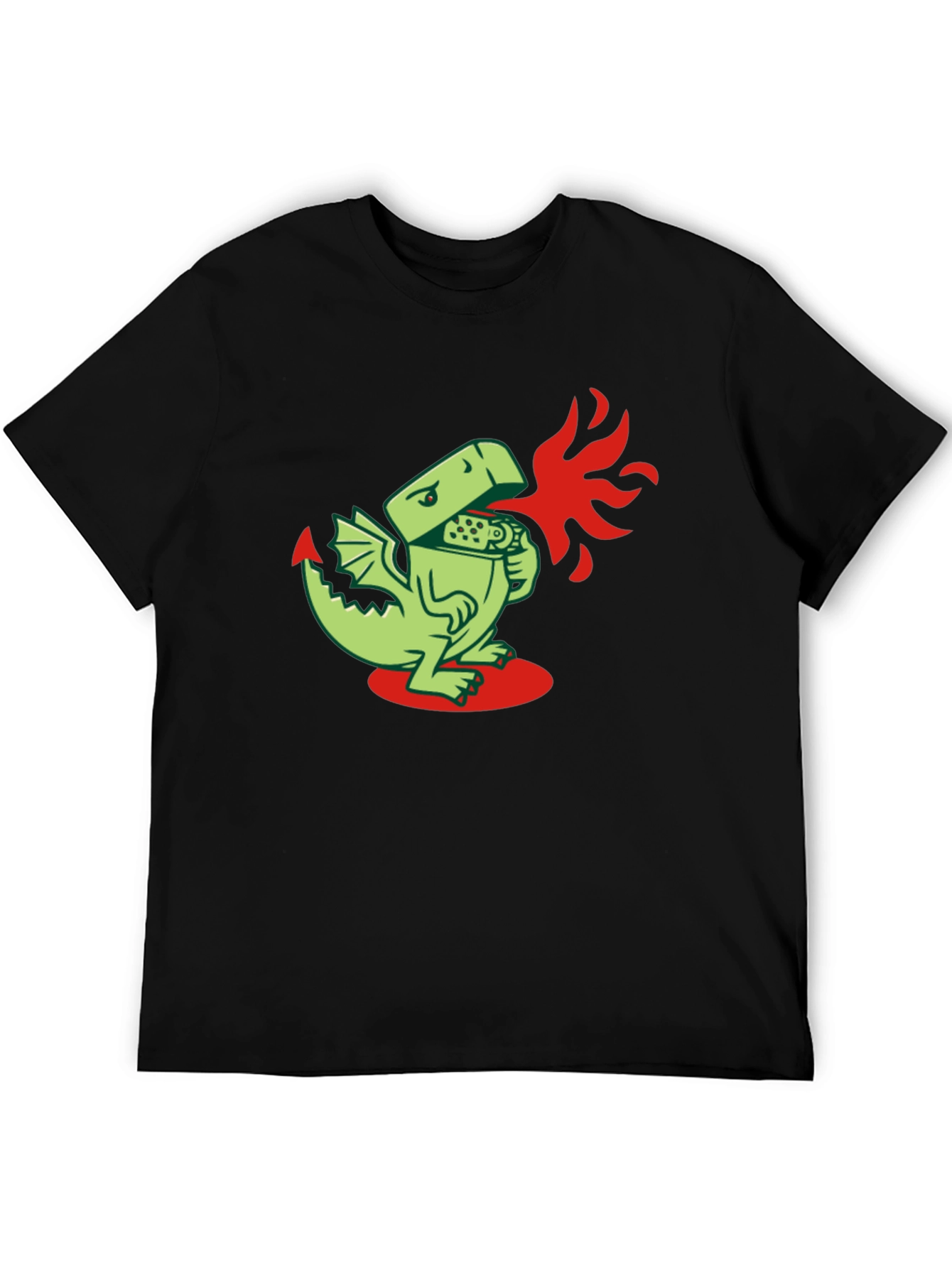Dragon Lighter Graphic Tee - Unique Design