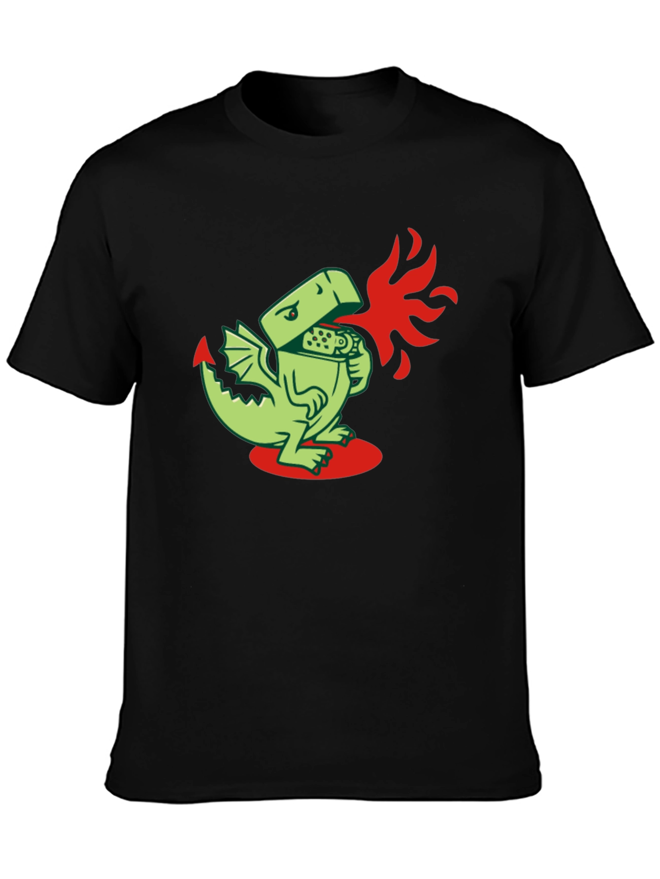 Dragon Lighter Graphic Tee - Unique Design