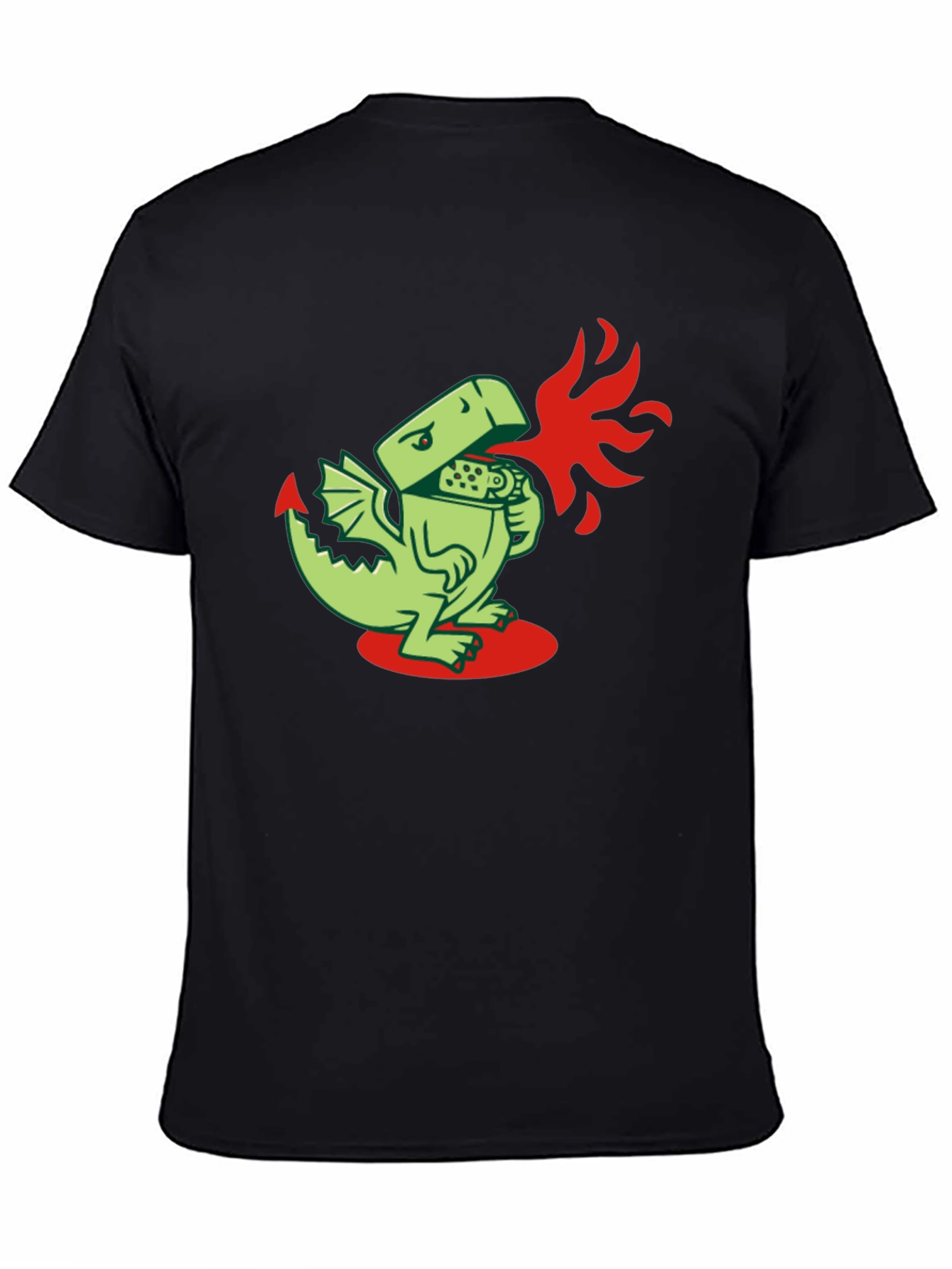 Dragon Lighter Graphic Tee - Unique Design