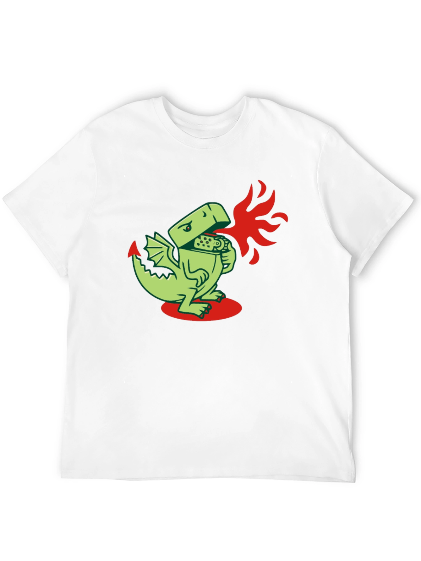 Dragon Lighter Graphic Tee - Unique Design