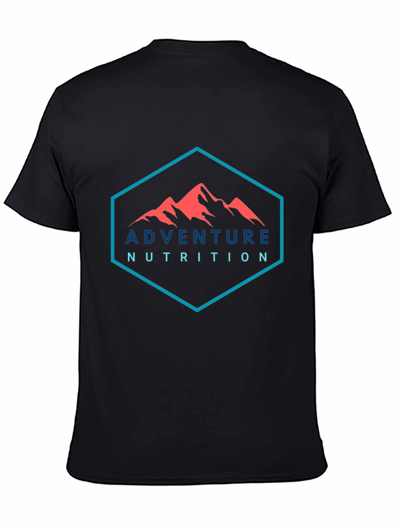 Adventure Nutrition Graphic T-Shirt - Black