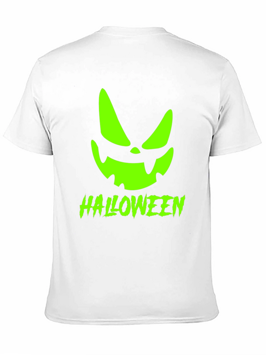 Halloween Graphic Tee - Spooky Face