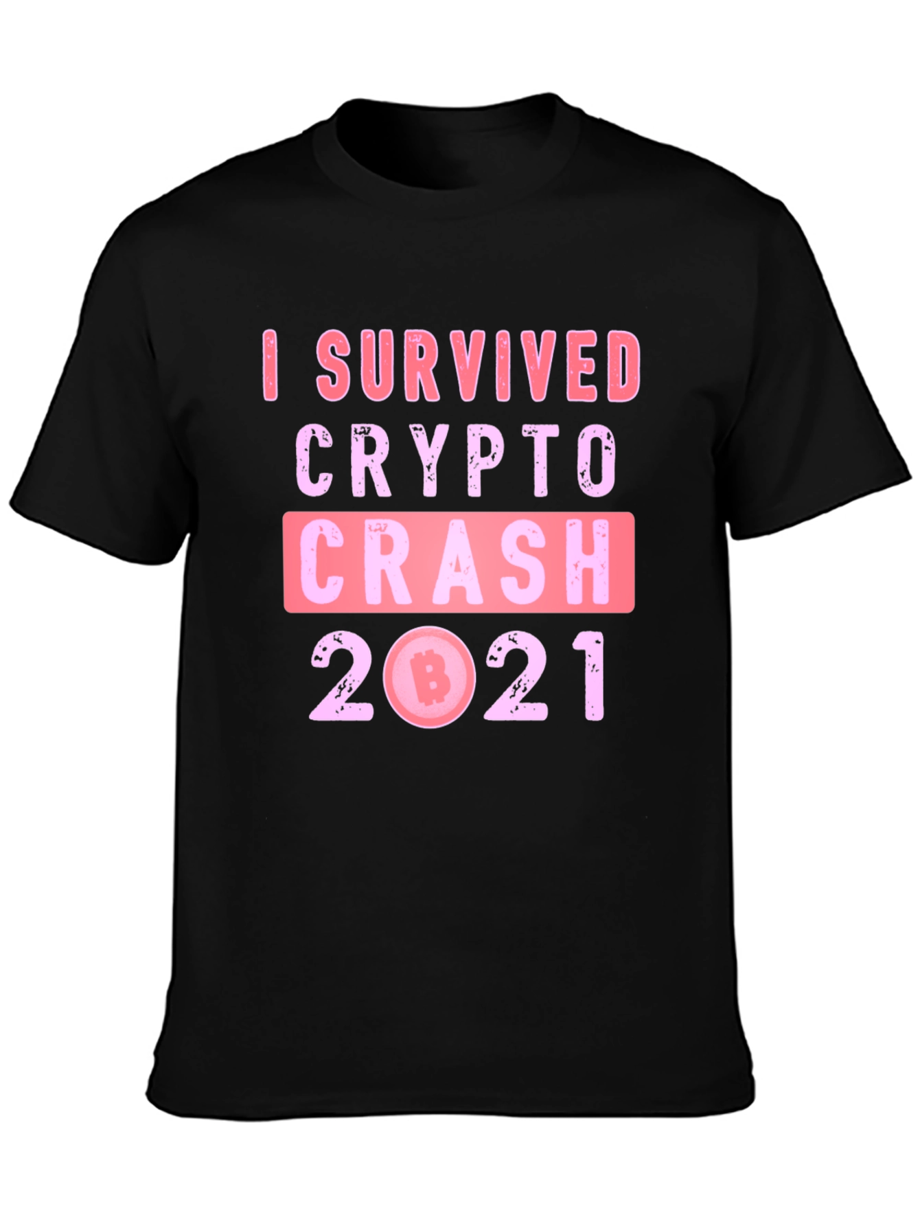 Crypto Crash 2021 Survivor Tee