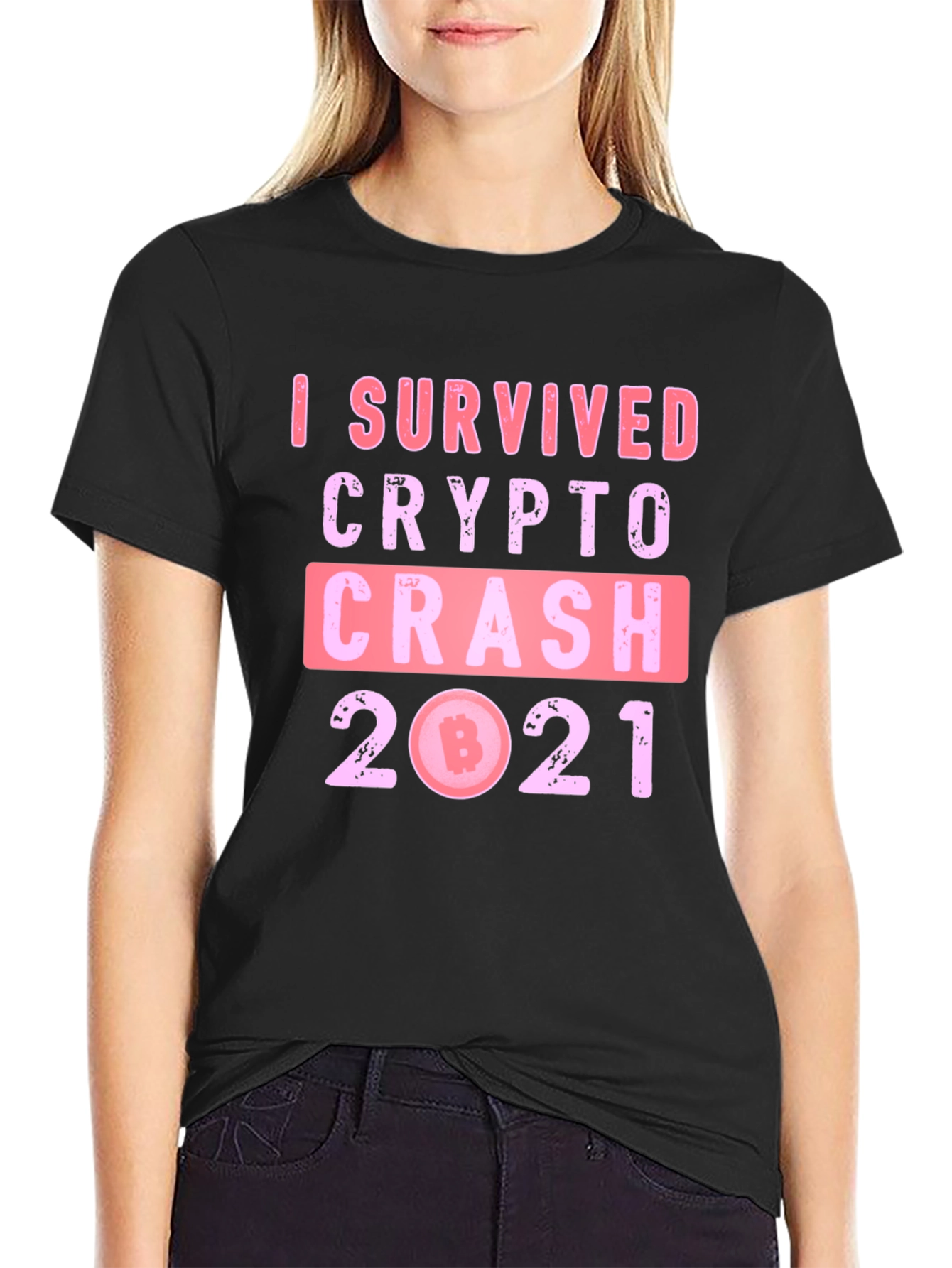 Crypto Crash 2021 Survivor Tee
