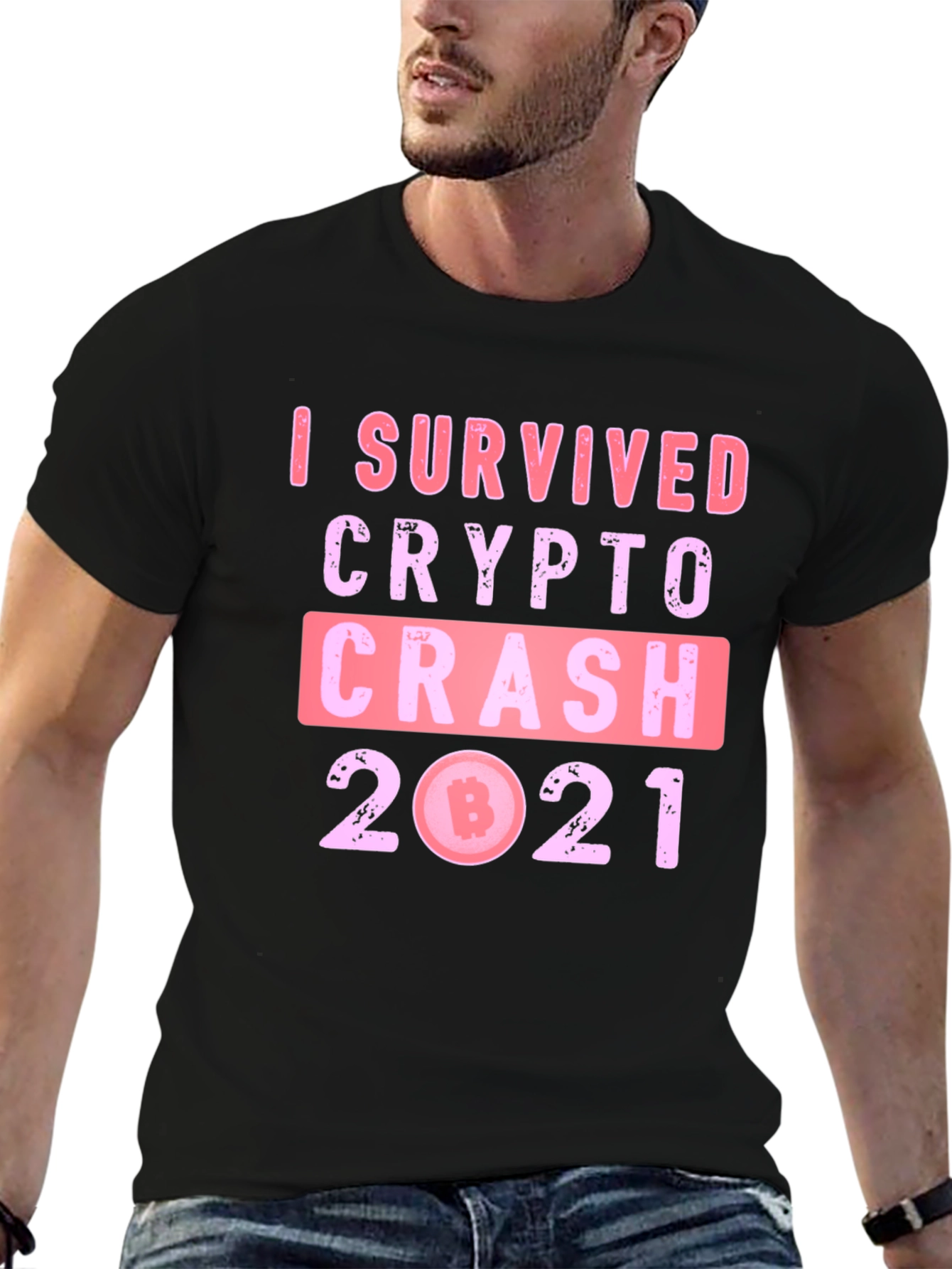 Crypto Crash 2021 Survivor Tee