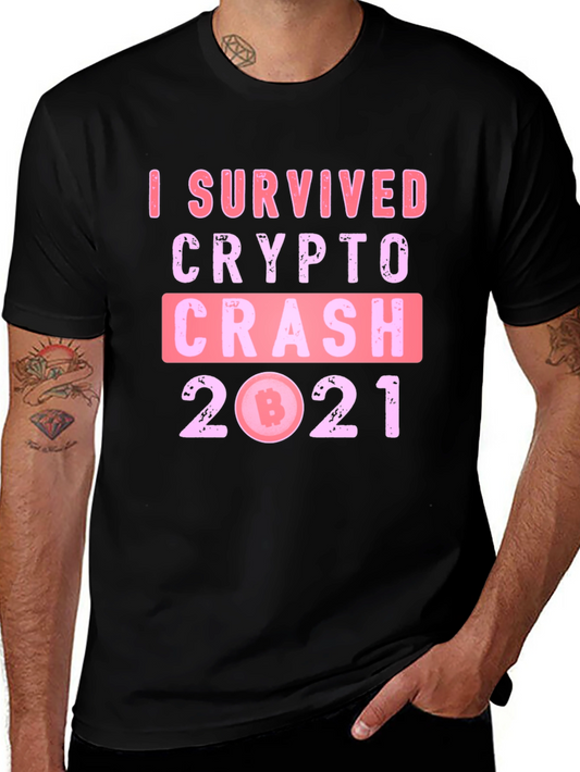 Crypto Crash 2021 Survivor Tee
