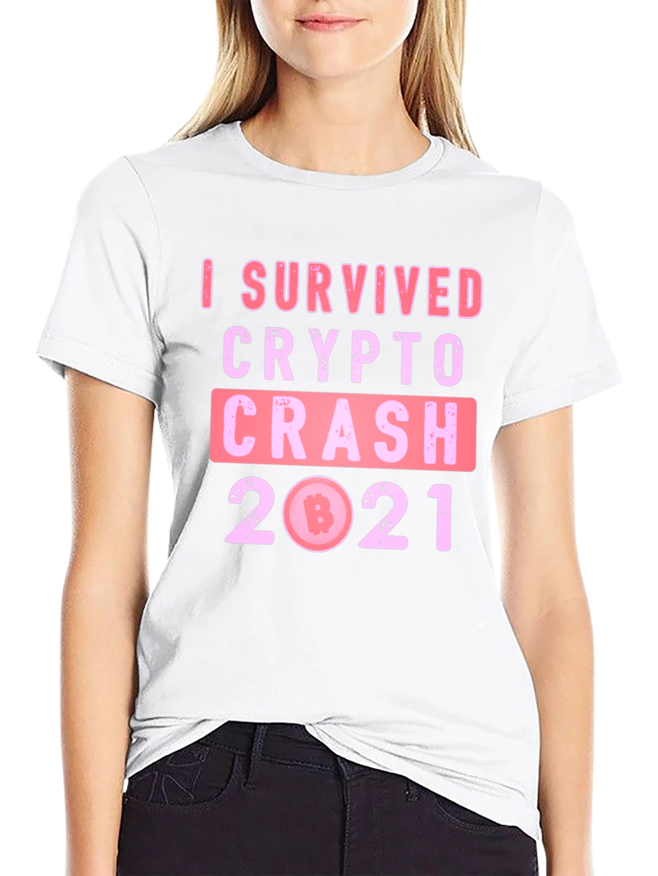 Crypto Crash 2021 Survivor Tee