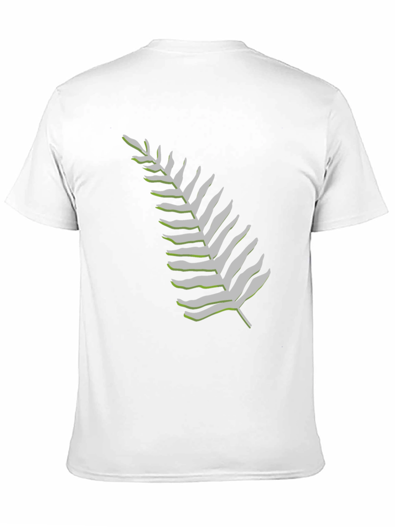 Fern Graphic Tee - Black Casual Comfort