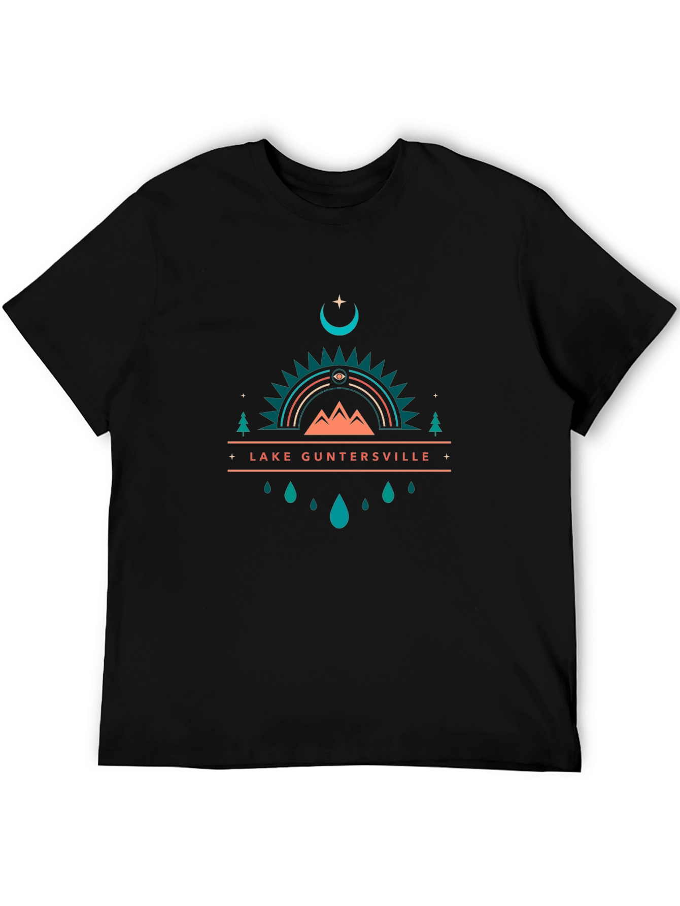 Lake Guntersville Graphic Tee -  Modern Design