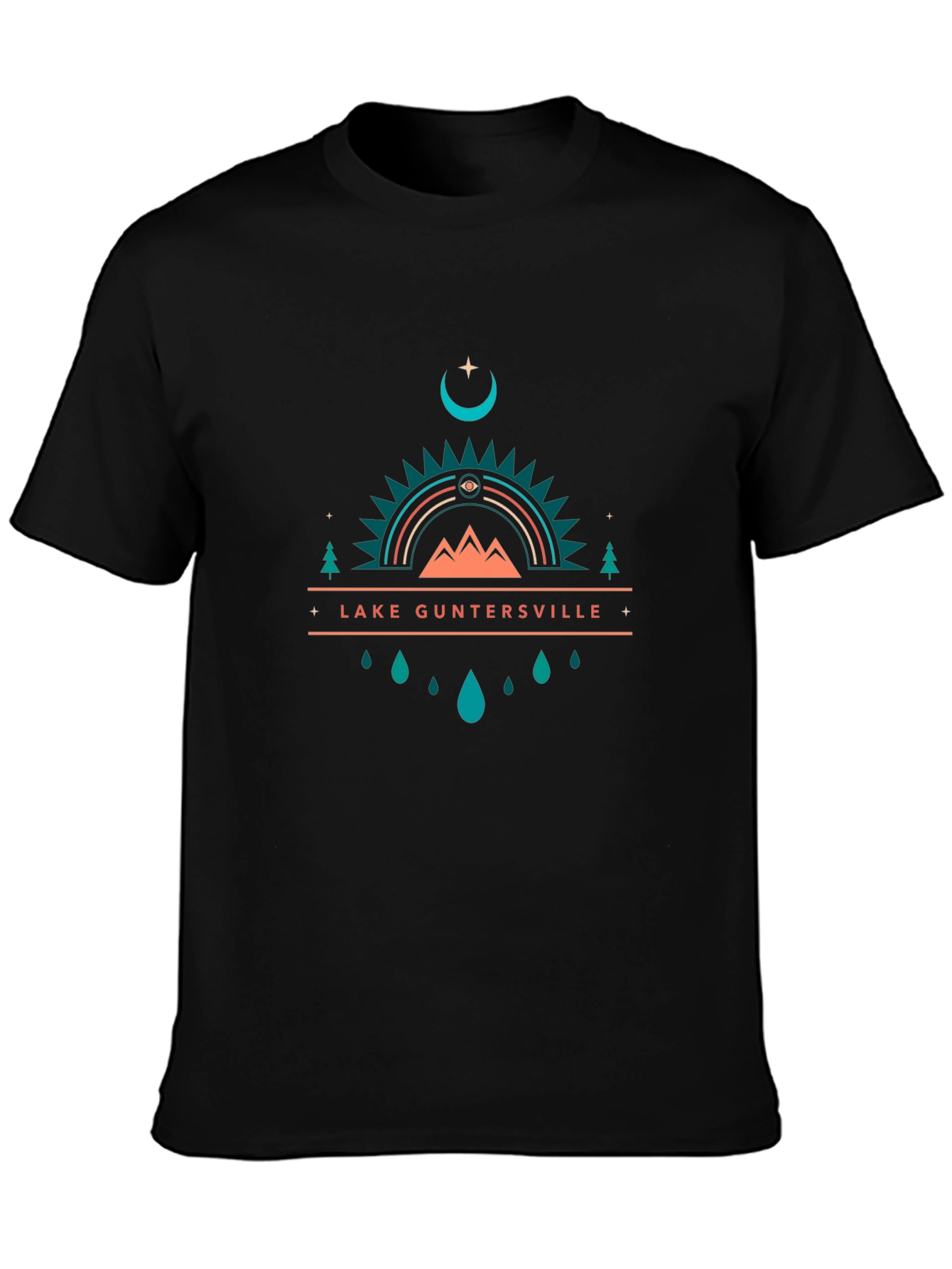 Lake Guntersville Graphic Tee -  Modern Design