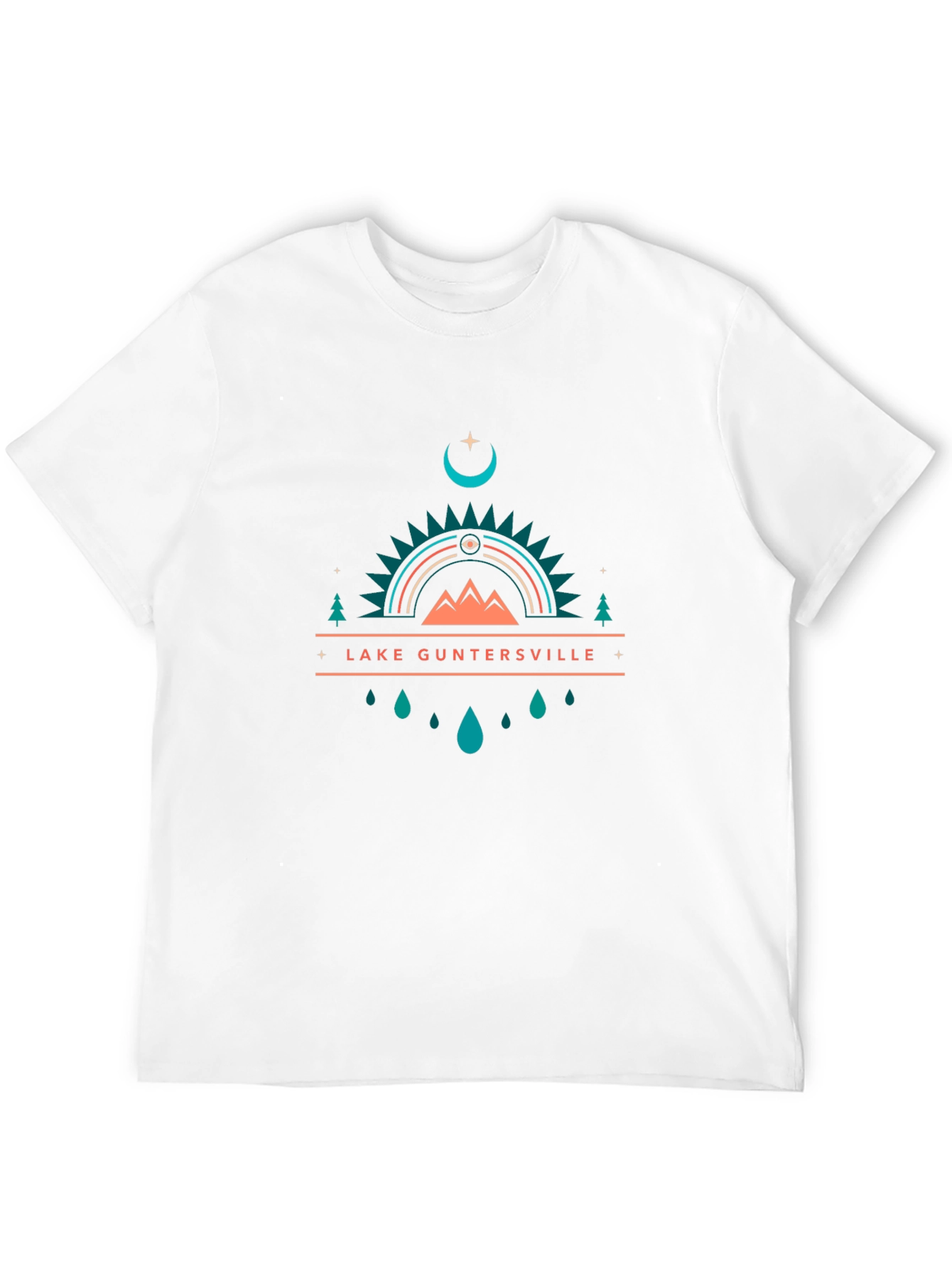 Lake Guntersville Graphic Tee -  Modern Design