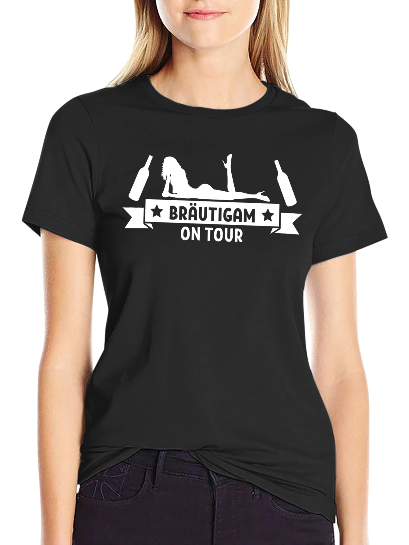 Bräutigam On Tour Black T-Shirt