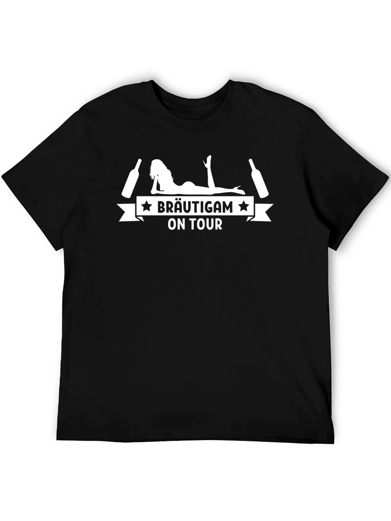 Bräutigam On Tour Black T-Shirt