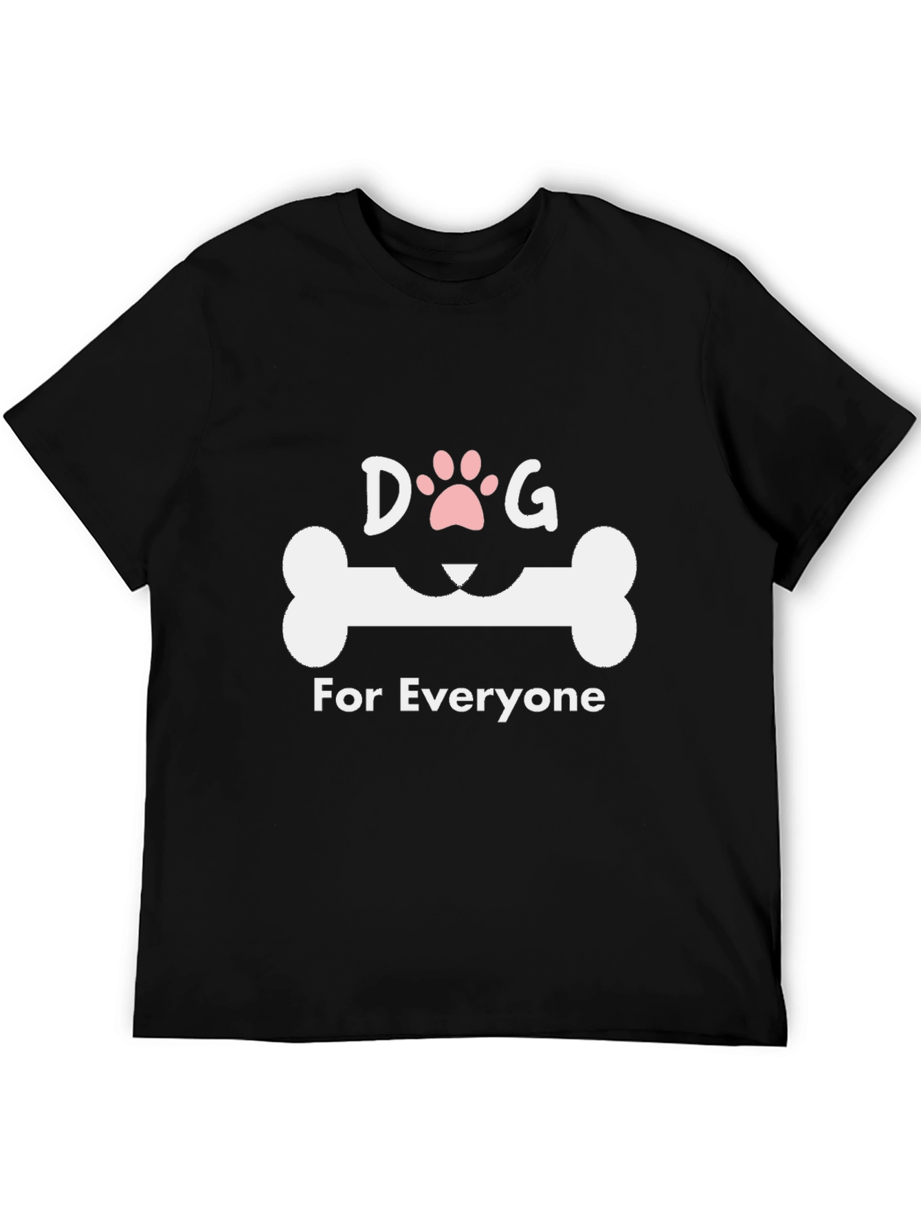 Dog For Everyone Black T-Shirt