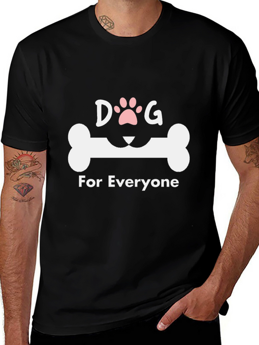 Dog For Everyone Black T-Shirt