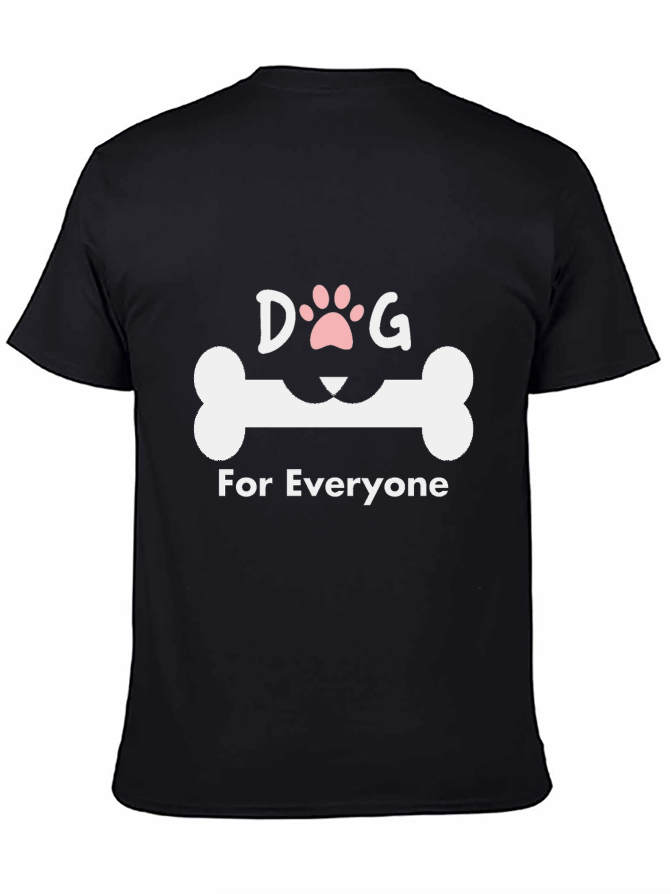 Dog For Everyone Black T-Shirt