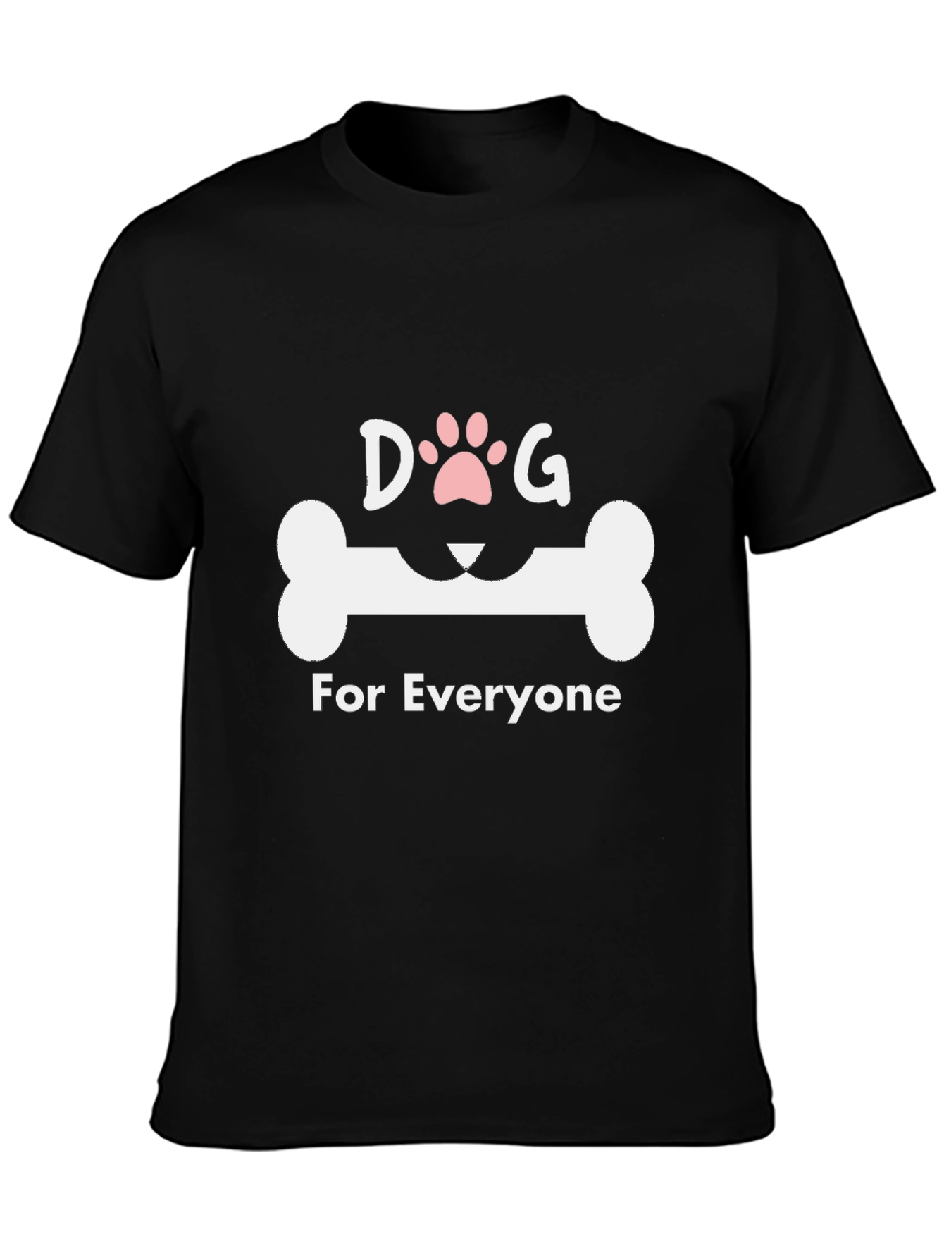 Dog For Everyone Black T-Shirt