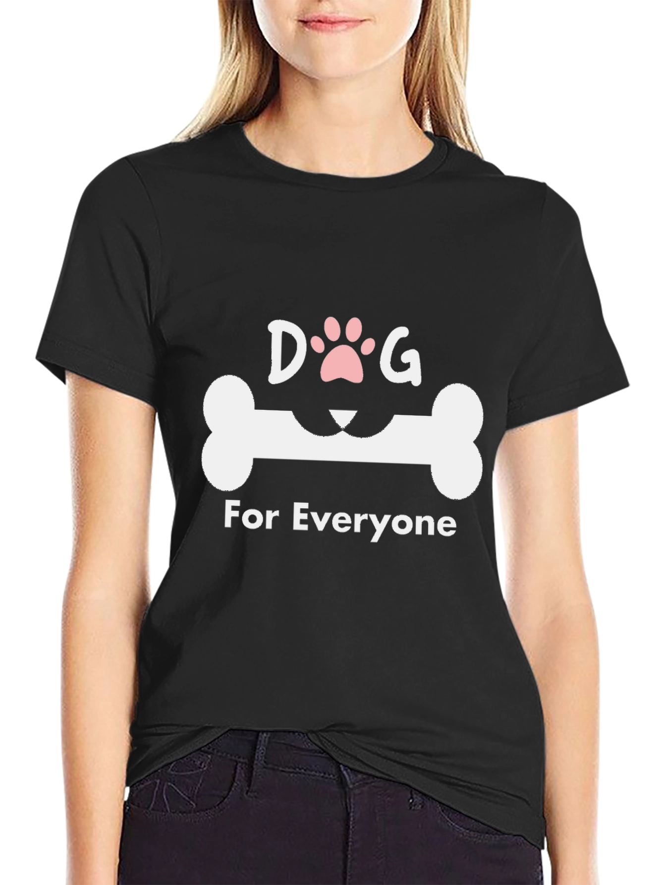 Dog For Everyone Black T-Shirt