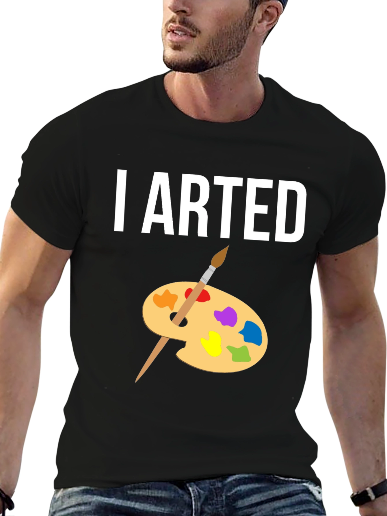 I Arted T-Shirt - Artist Palette Design