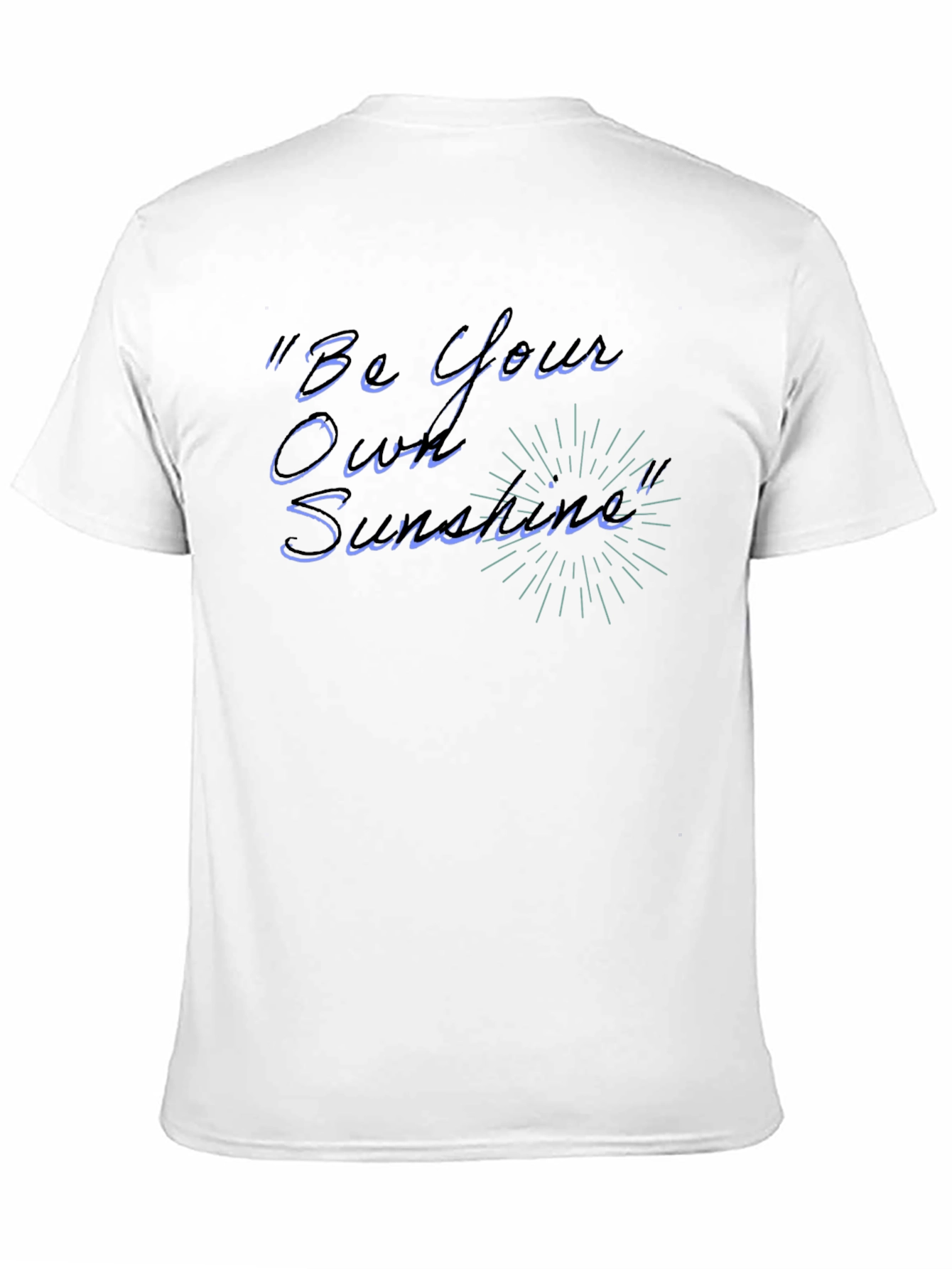 Be Your Own Sunshine Black Graphic Tee
