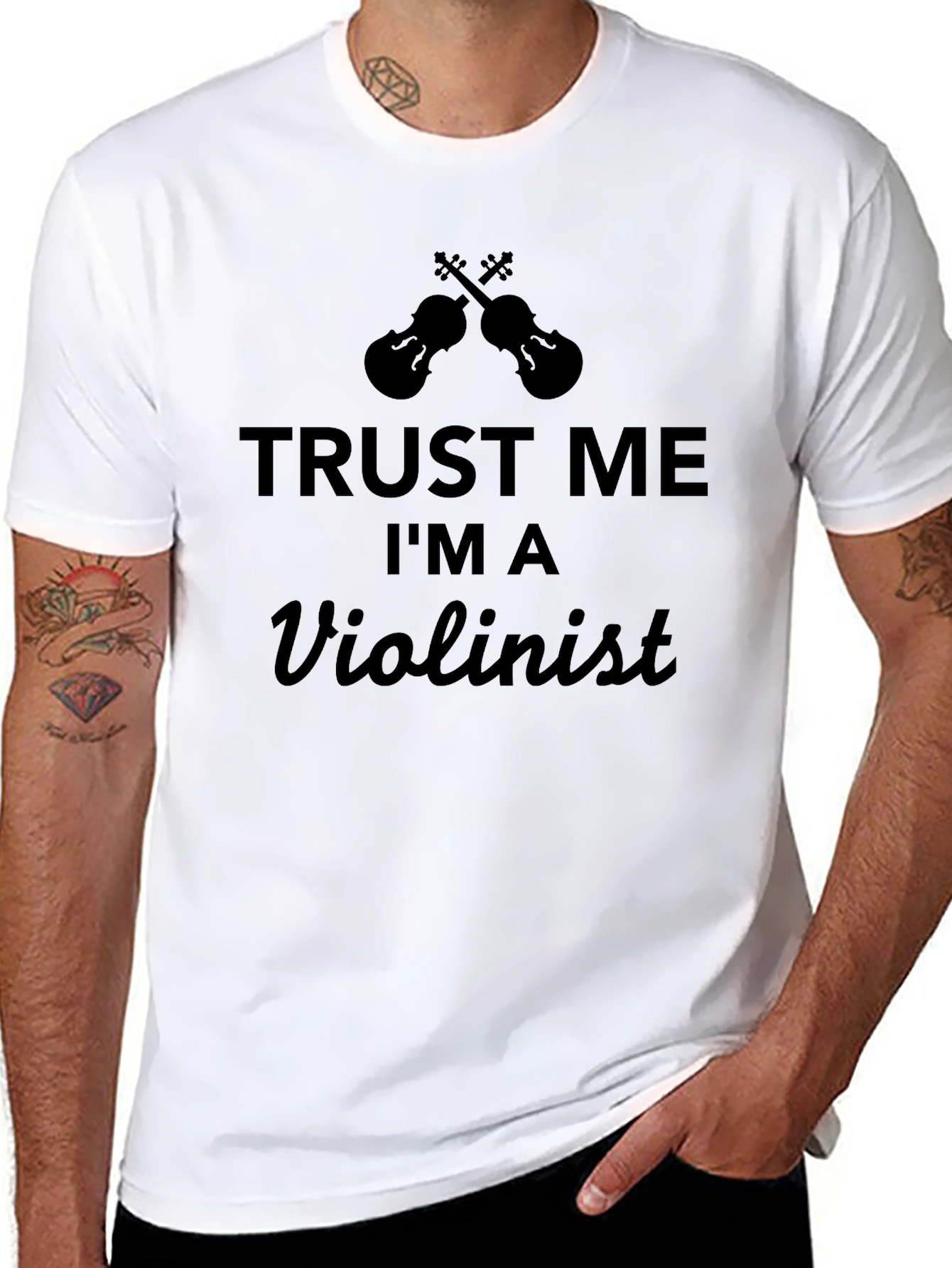 Trust Me Im a Violinist Graphic Tee