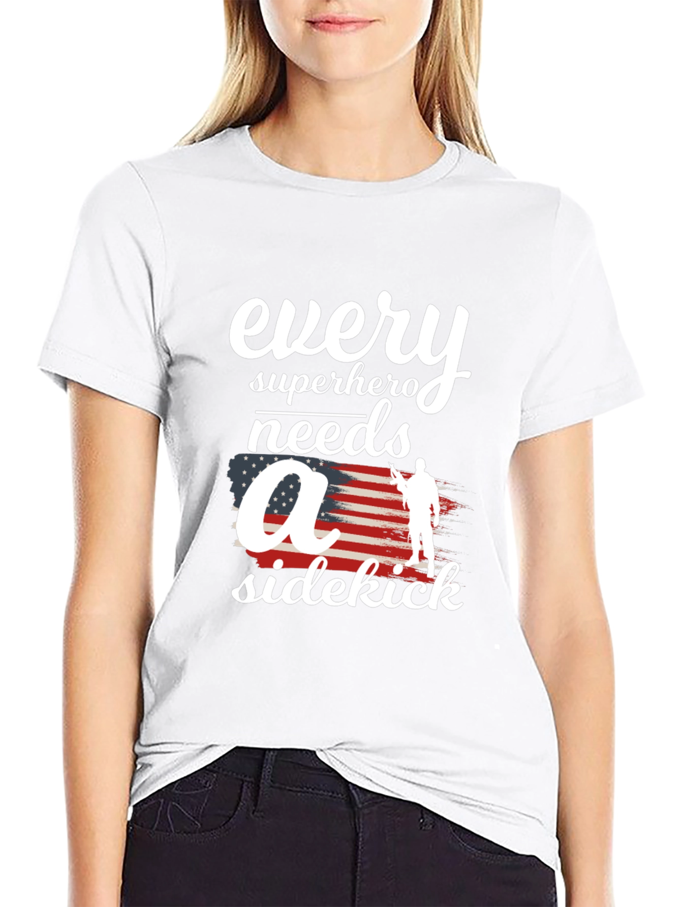 Every Superhero Needs a Sidekick Graphic Tee