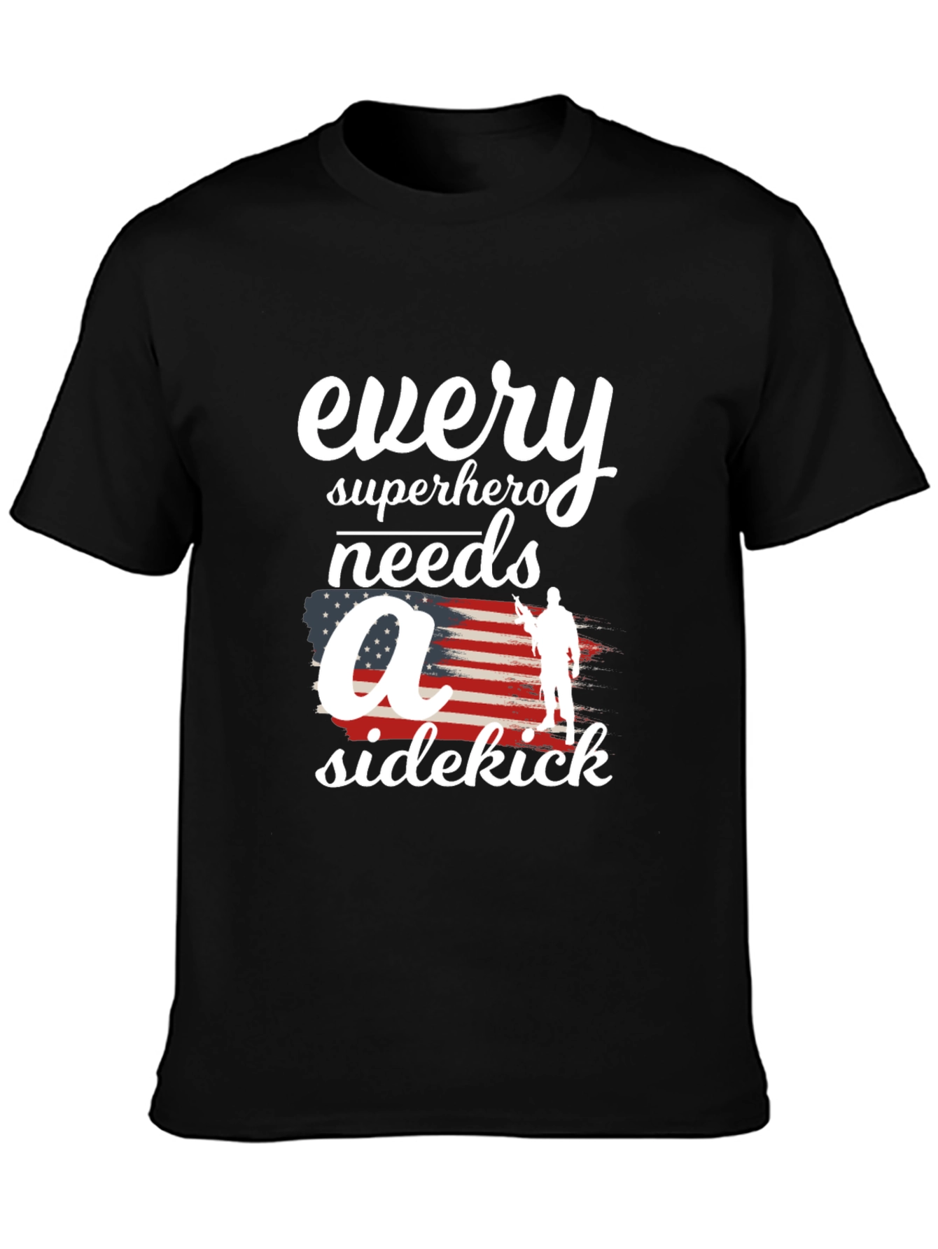 Every Superhero Needs a Sidekick Graphic Tee