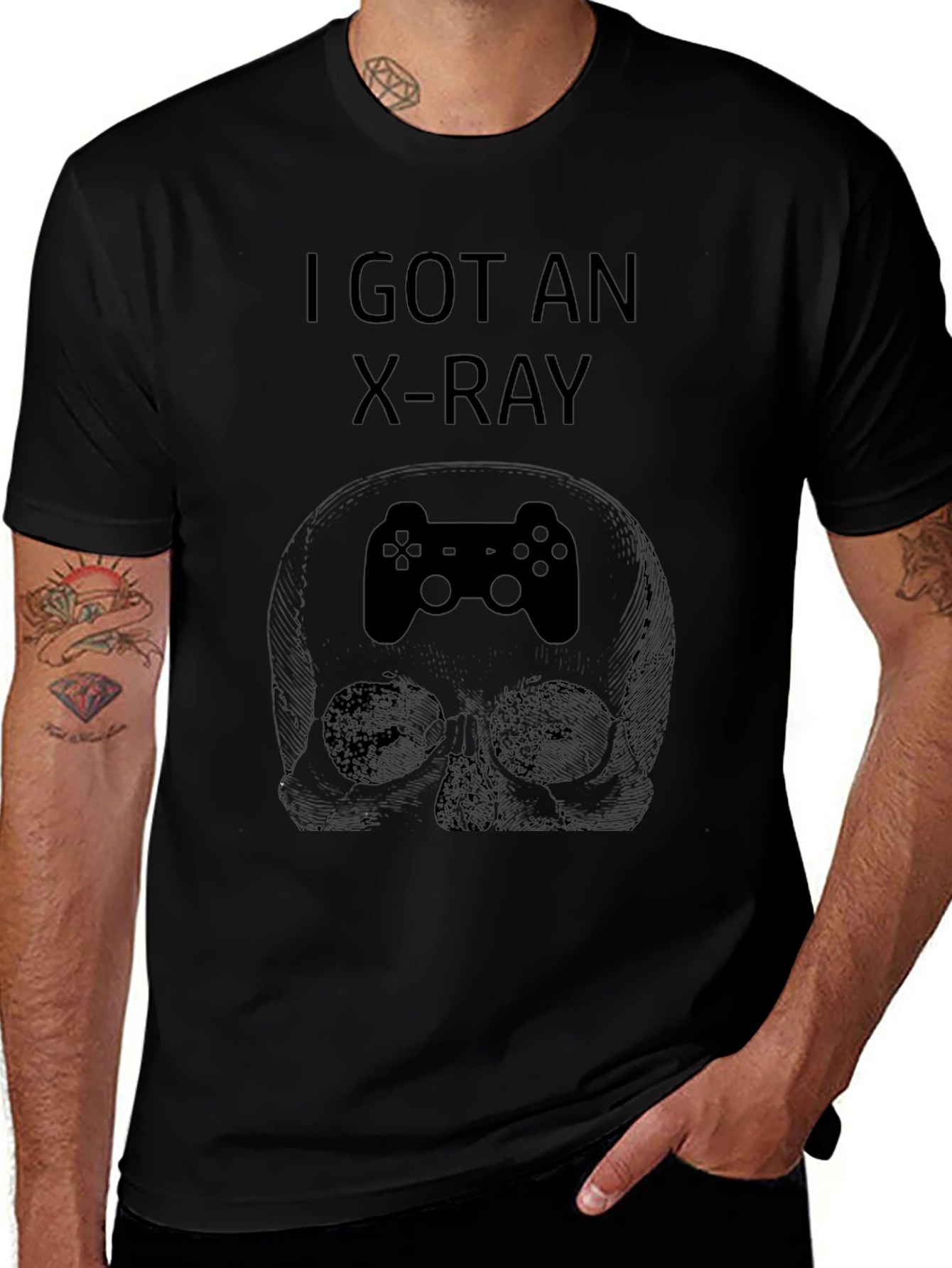 I Got An X-Ray Gaming Skull T-Shirt