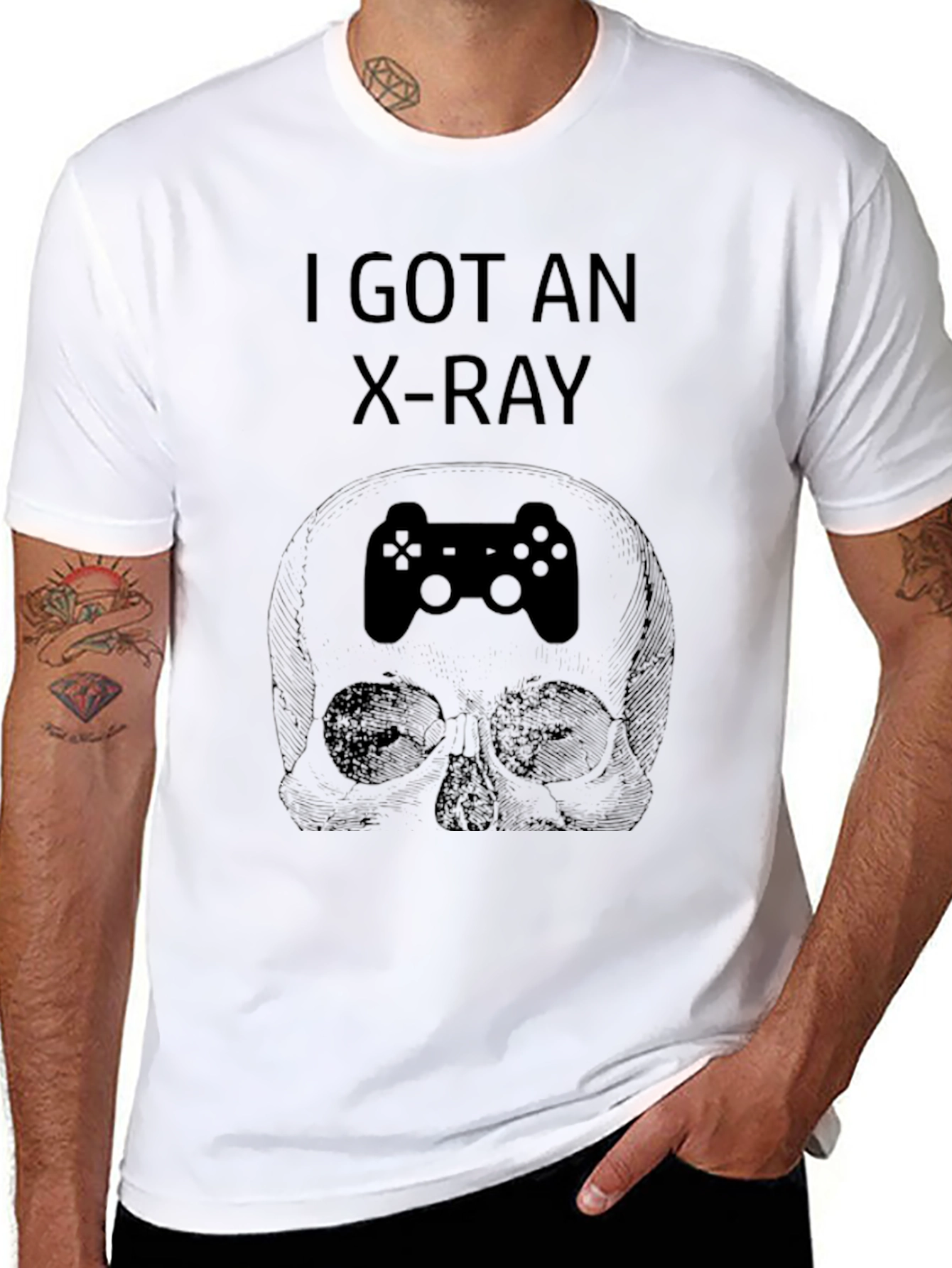 I Got An X-Ray Gaming Skull T-Shirt