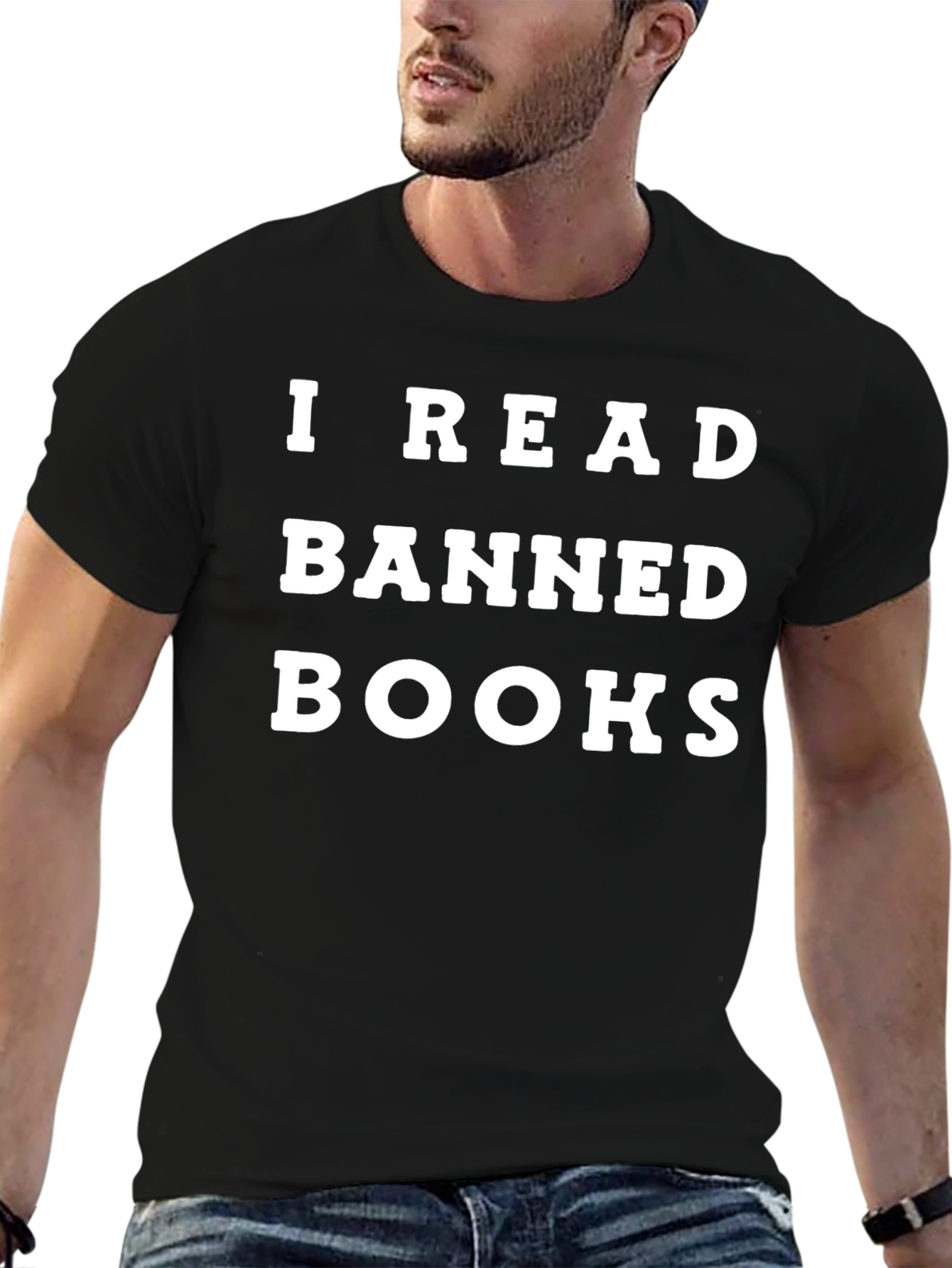 I Read Banned Books Black T-Shirt