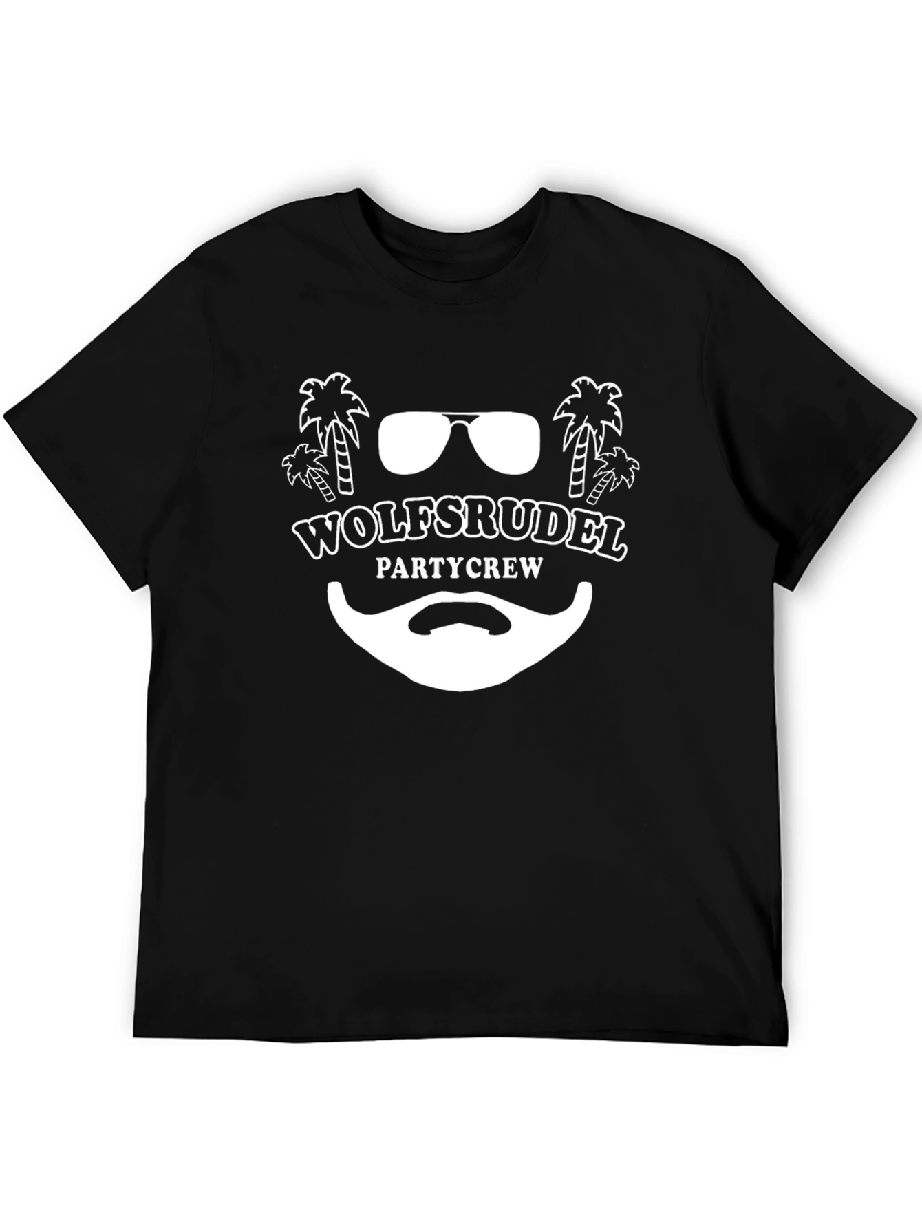 Wolfsrudel Party Crew Black T-Shirt