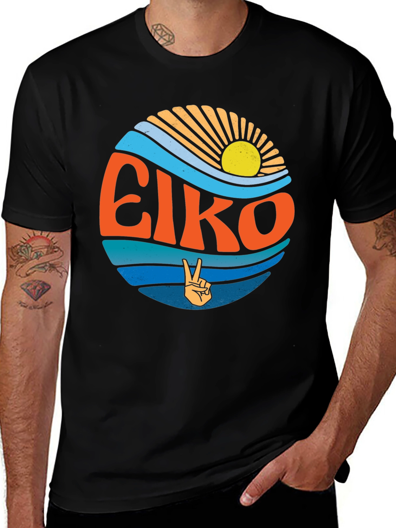Retro Elko Graphic T-Shirt