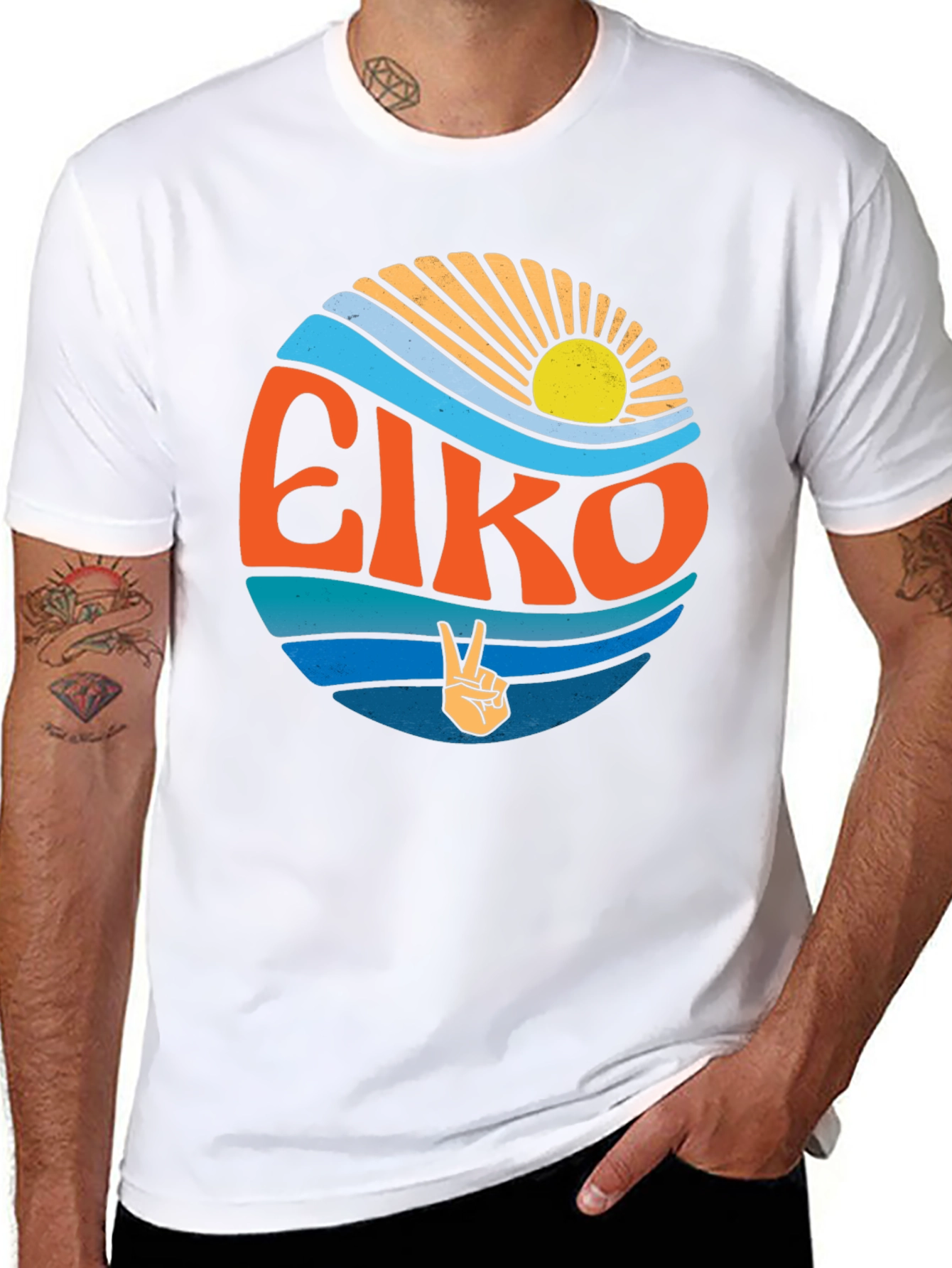 Retro Elko Graphic T-Shirt