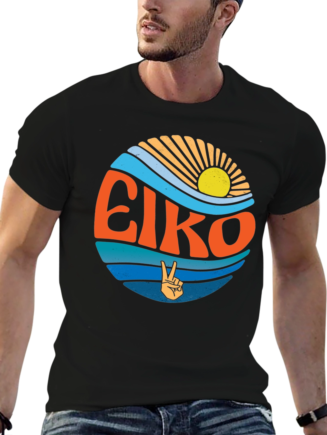 Retro Elko Graphic T-Shirt