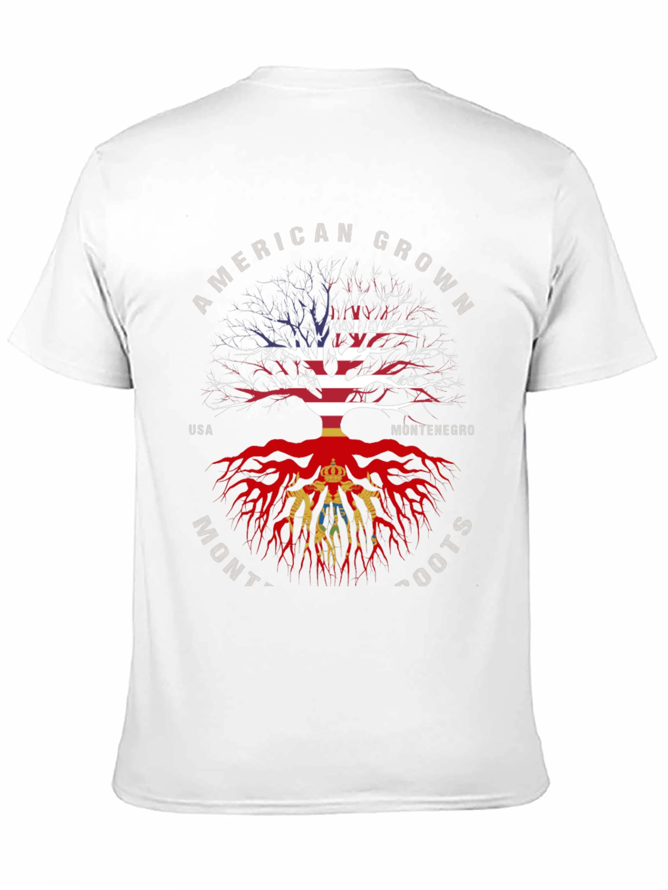 American Grown Montenegro Roots T-Shirt