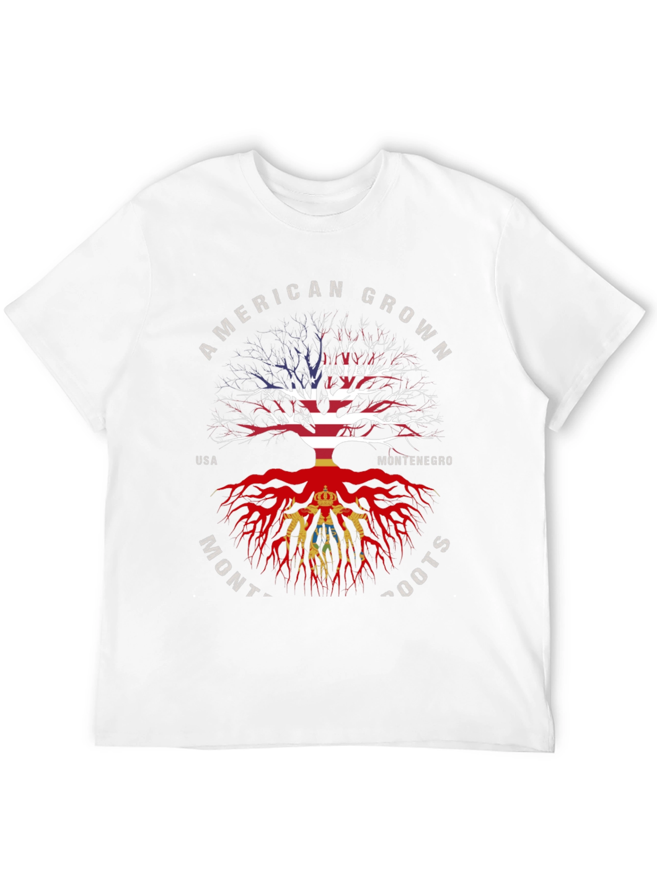 American Grown Montenegro Roots T-Shirt