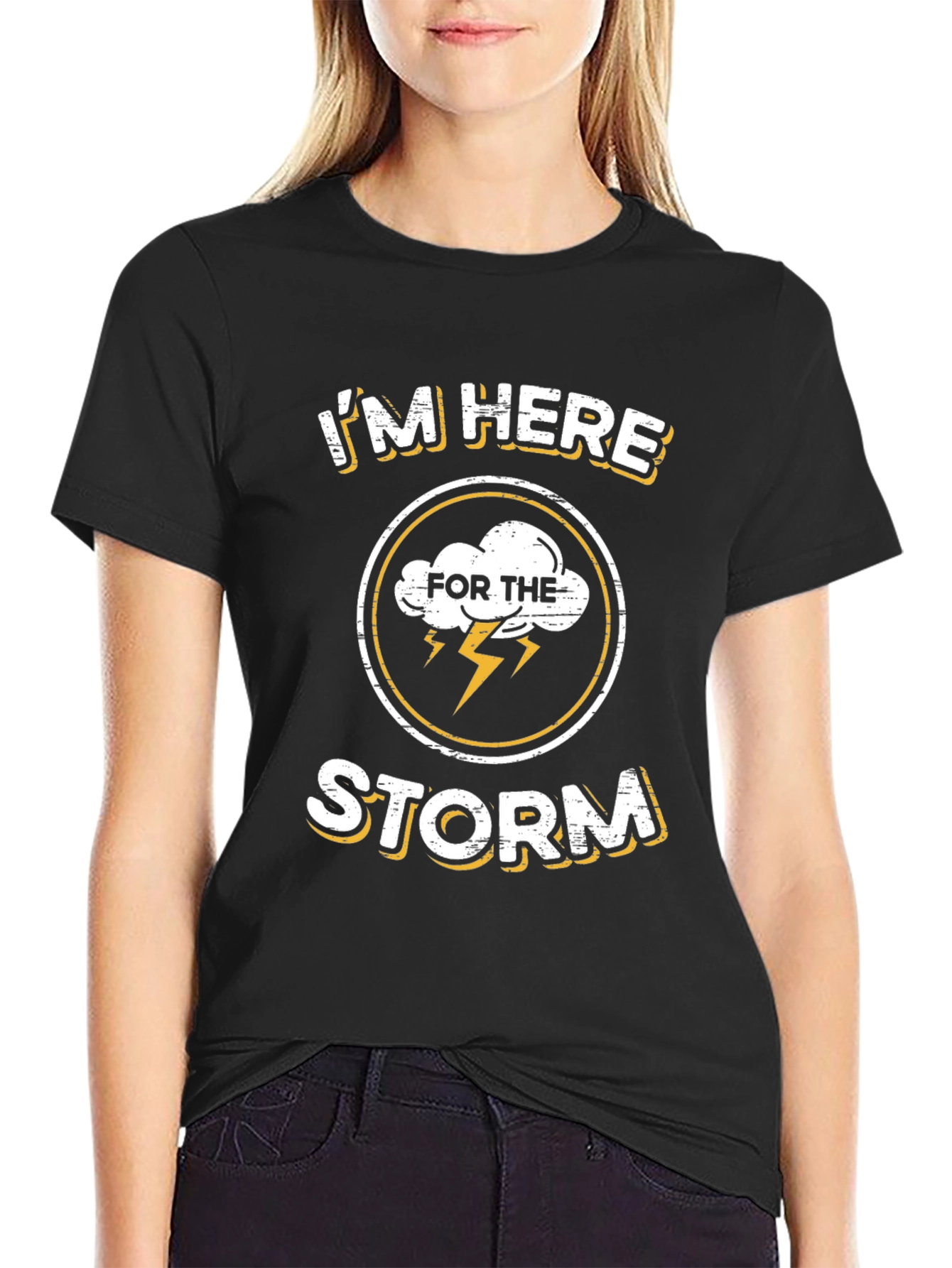 Im Here for the Storm Graphic T-Shirt