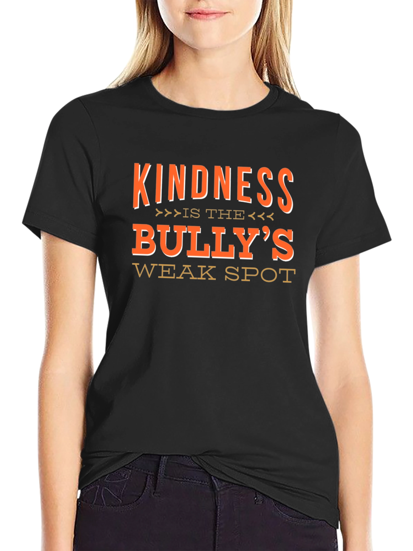 Kindness Bullys Weak Spot Graphic Tee