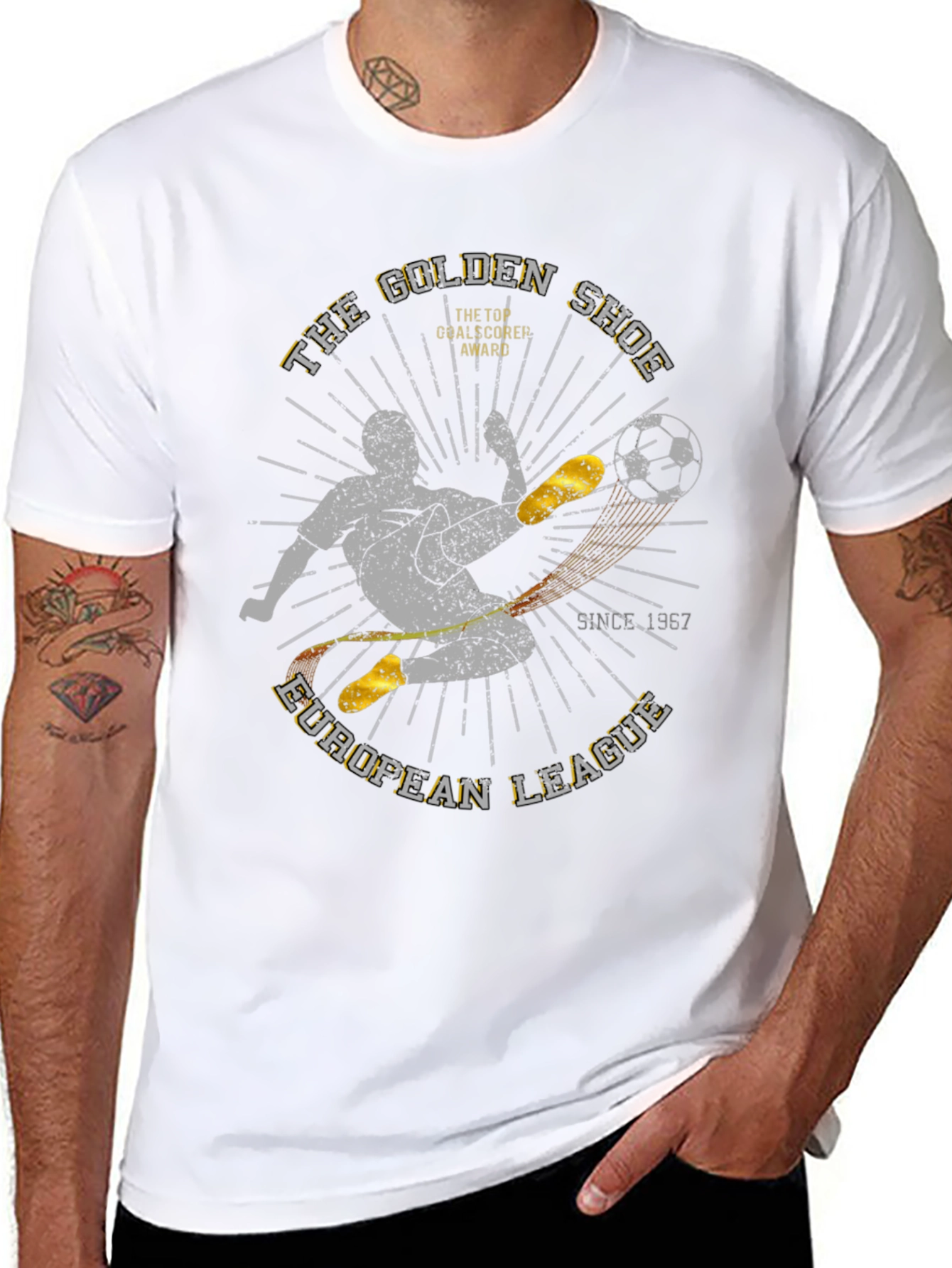 Golden Shoe European League Graphic T-Shirt